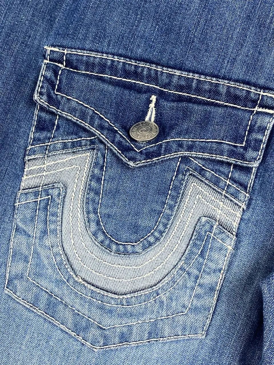 True Religion Vintage True Religion Baggy Denim Jeans Y2K 90s Size US 34 / EU 50 - 10 Thumbnail