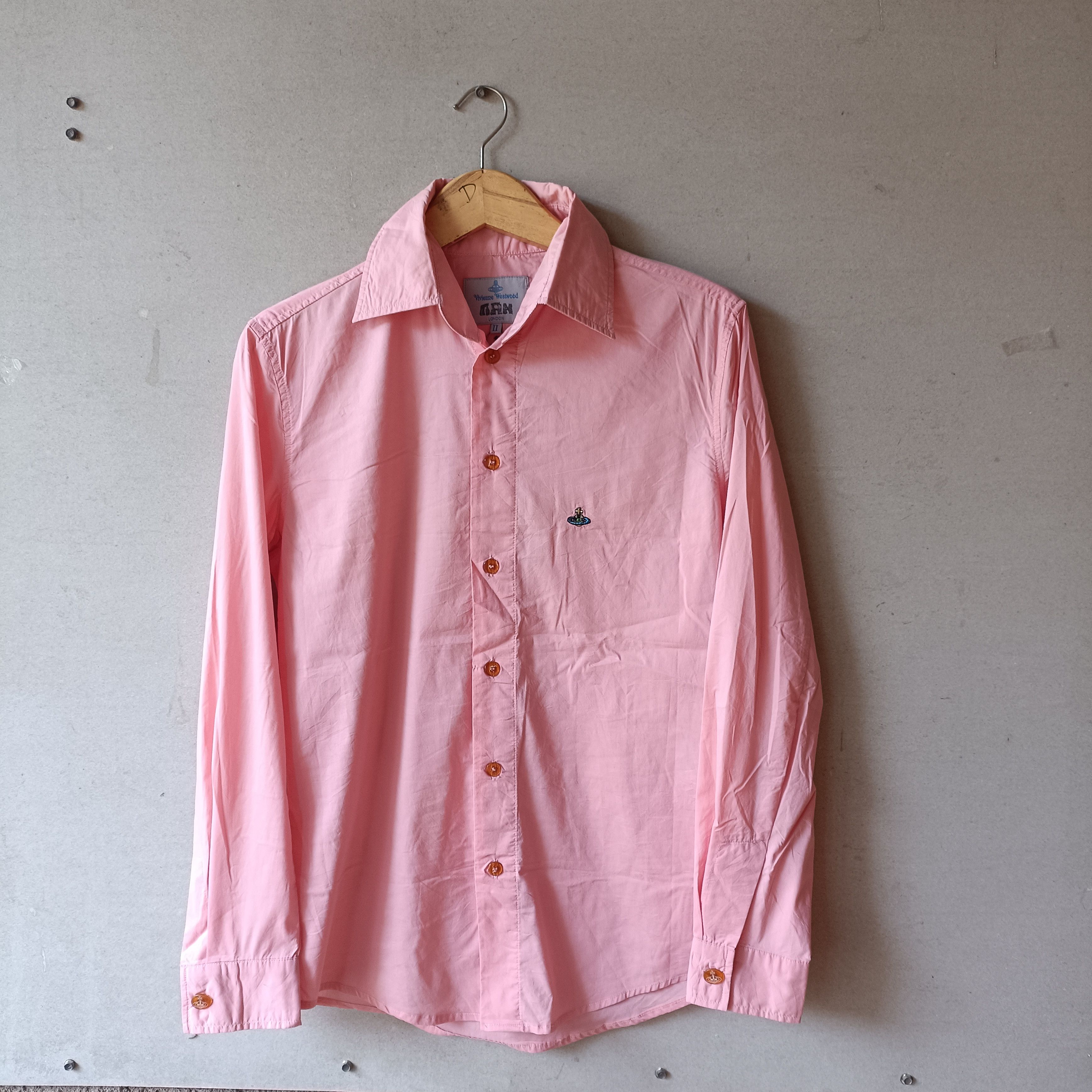 Vivienne Westwood Vivienne Westwood Man Shirt Seditionaries Pink Size US S / EU 44-46 / 1 - 1 Thumbnail
