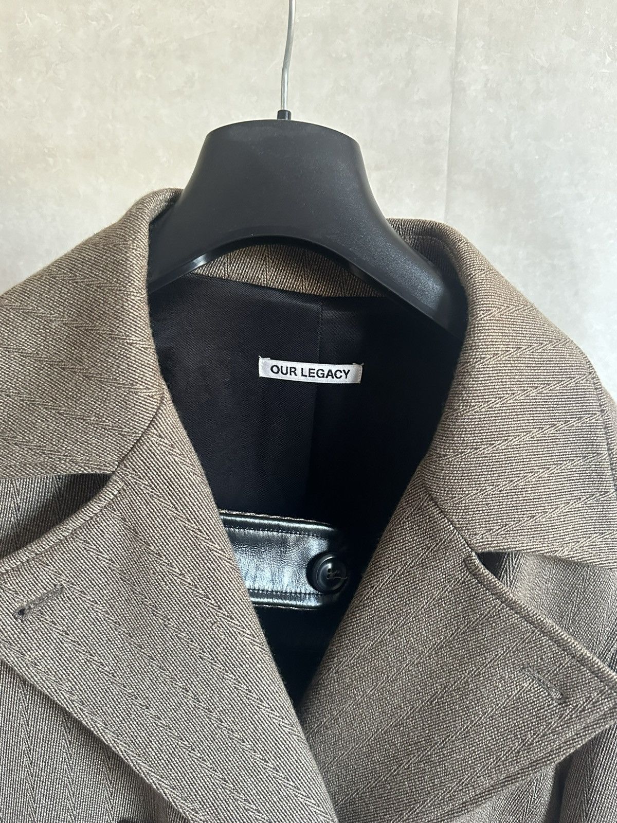 Our Legacy Our Legacy LONG DB BUTA COAT Size US S / EU 44-46 / 1 - 3 Thumbnail