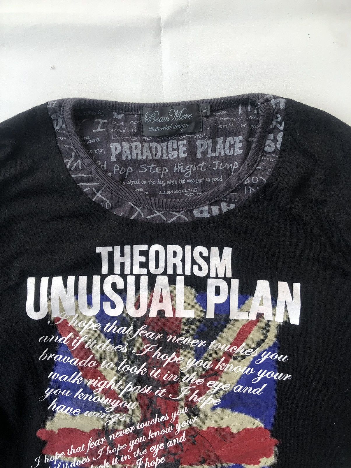 Beauty Beast Japanese Poem Double Layer Beau Mere Longsleeve Punks style Size US L / EU 52-54 / 3 - 5 Thumbnail
