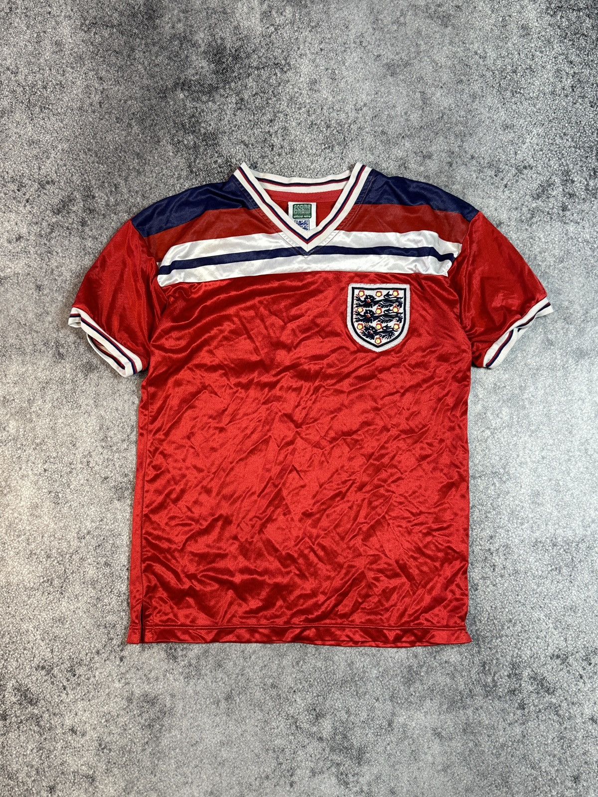 Vintage Vintage England Soccer Jersey Blokecore Style Rare Casual S Size US S / EU 44-46 / 1 - 1 Thumbnail