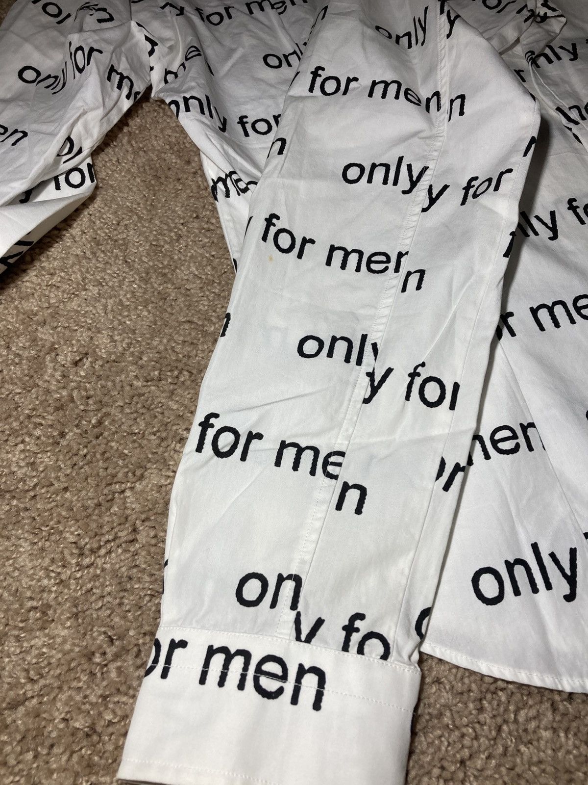 Xavier Delcour SS01 Xavier Delcour Only For Men Type Text Logo 2001 Antwerp Size US S / EU 44-46 / 1 - 12 Thumbnail