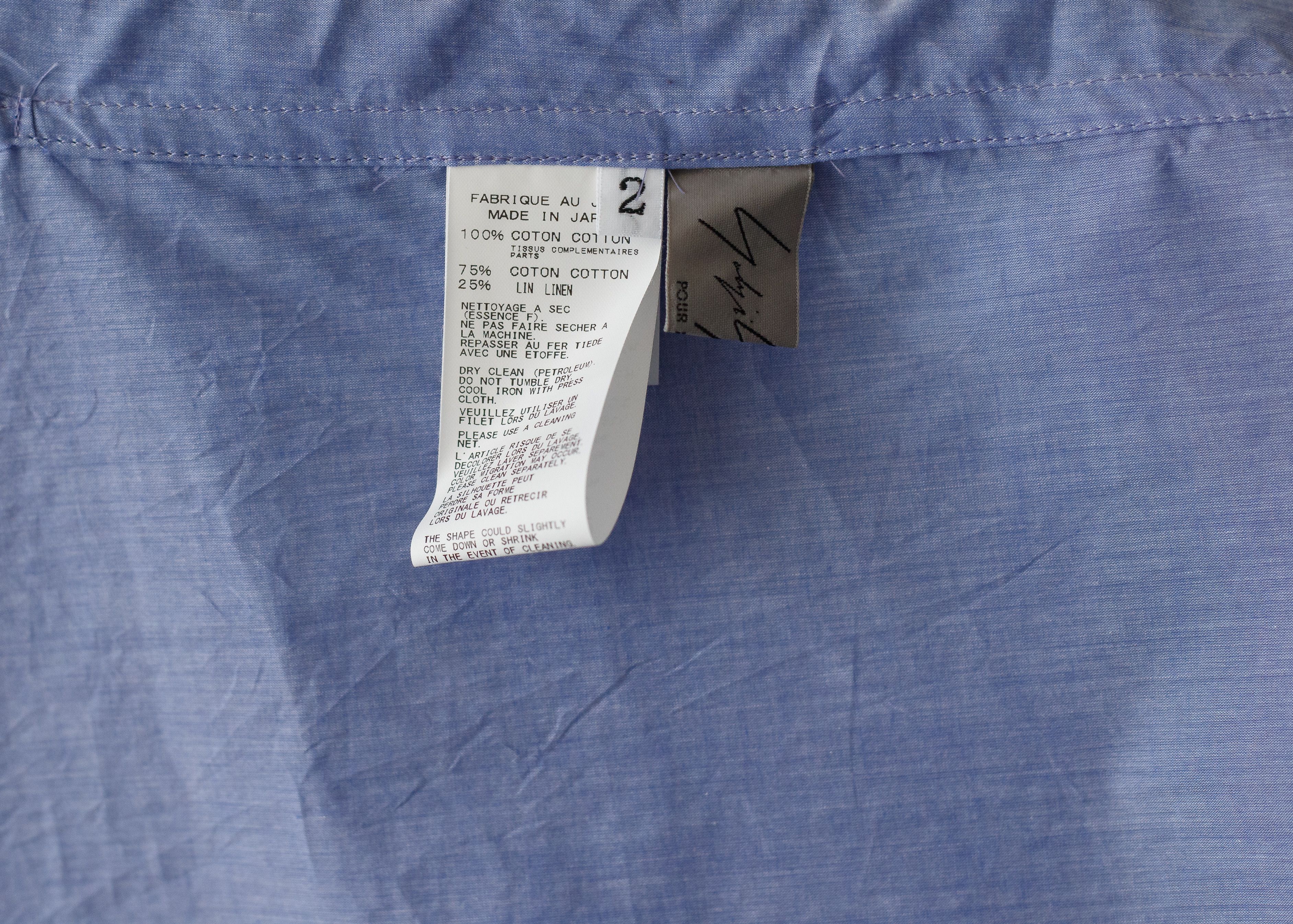 Yohji Yamamoto 2015SS shirt Size US M / EU 48-50 / 2 - 6 Thumbnail