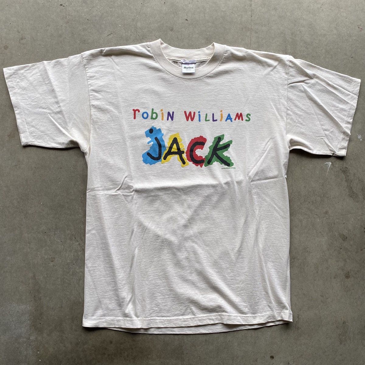 Vintage Vintage 1996 Jack Robin Williams Movie T Shirt XL Promo Size US XL / EU 56 / 4 - 2 Thumbnail