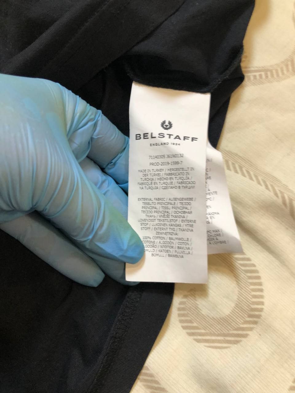 Belstaff Belstaff Logo Patch Crewneck T-Shirt Size US XL / EU 56 / 4 - 3 Thumbnail