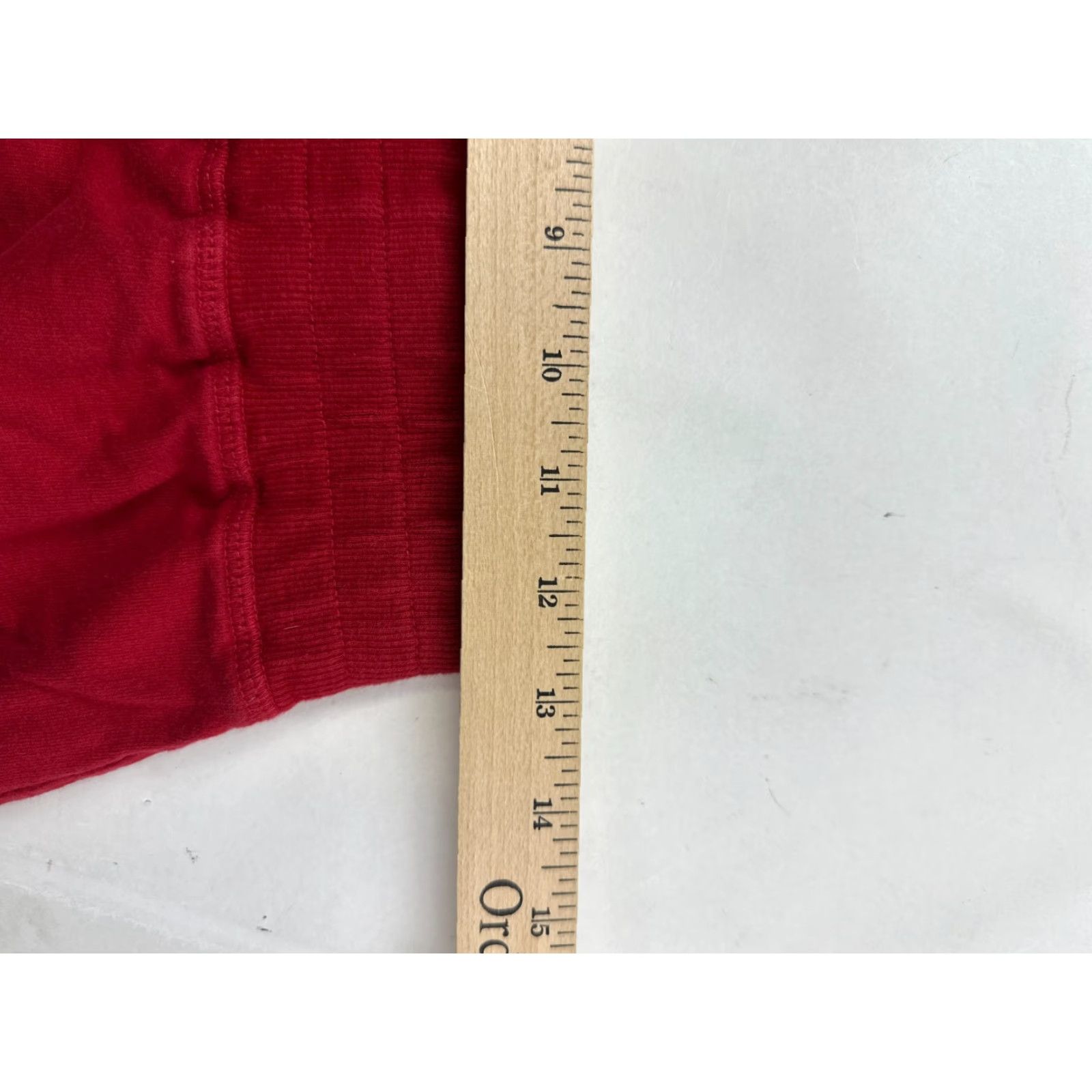 Vintage Guts N Glory Shorts Mens Small Red Sweat 7" Inseam Elastic Waist Casual Athletic Fit Size US 29 - 6 Thumbnail