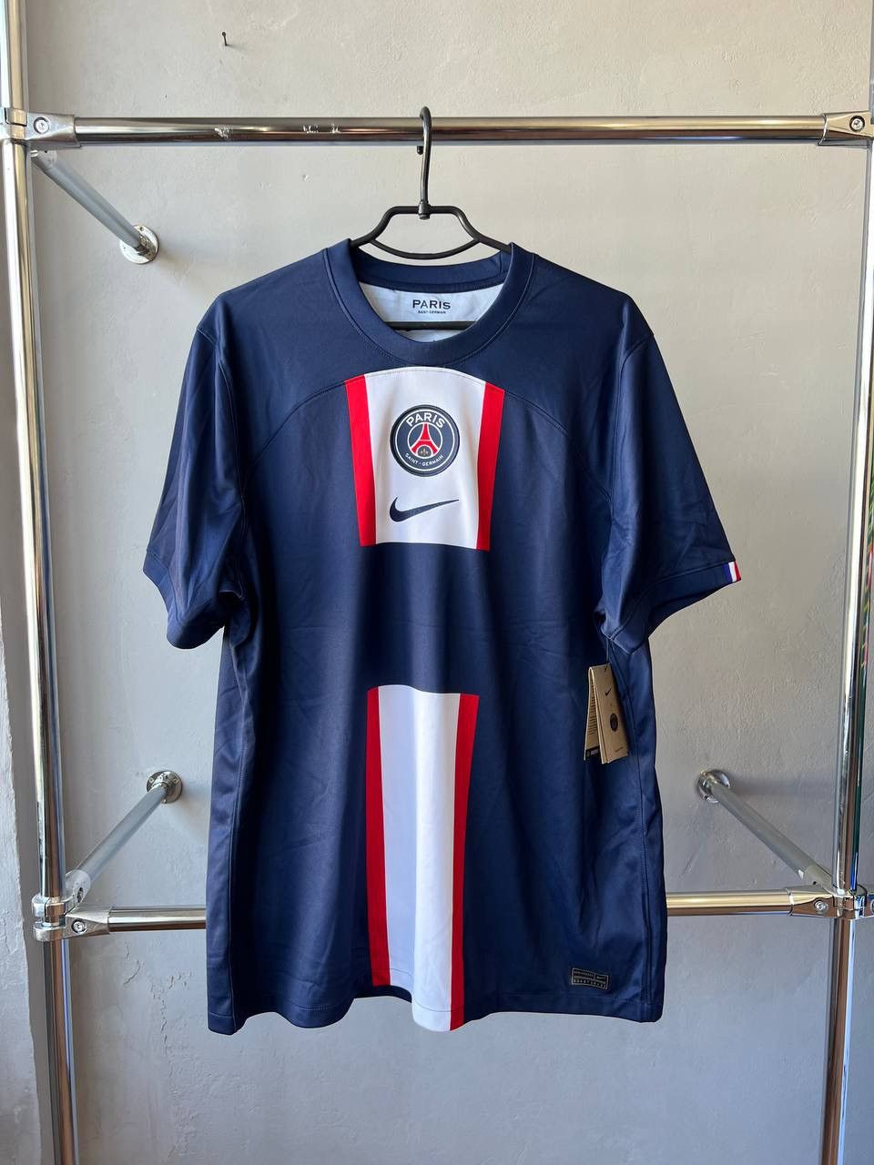 Nike NEW! PSG PARIS SAINT GERMAIN HOME SOCCER FOOTBALL JERSEY XL Size US XL / EU 56 / 4 - 3 Thumbnail