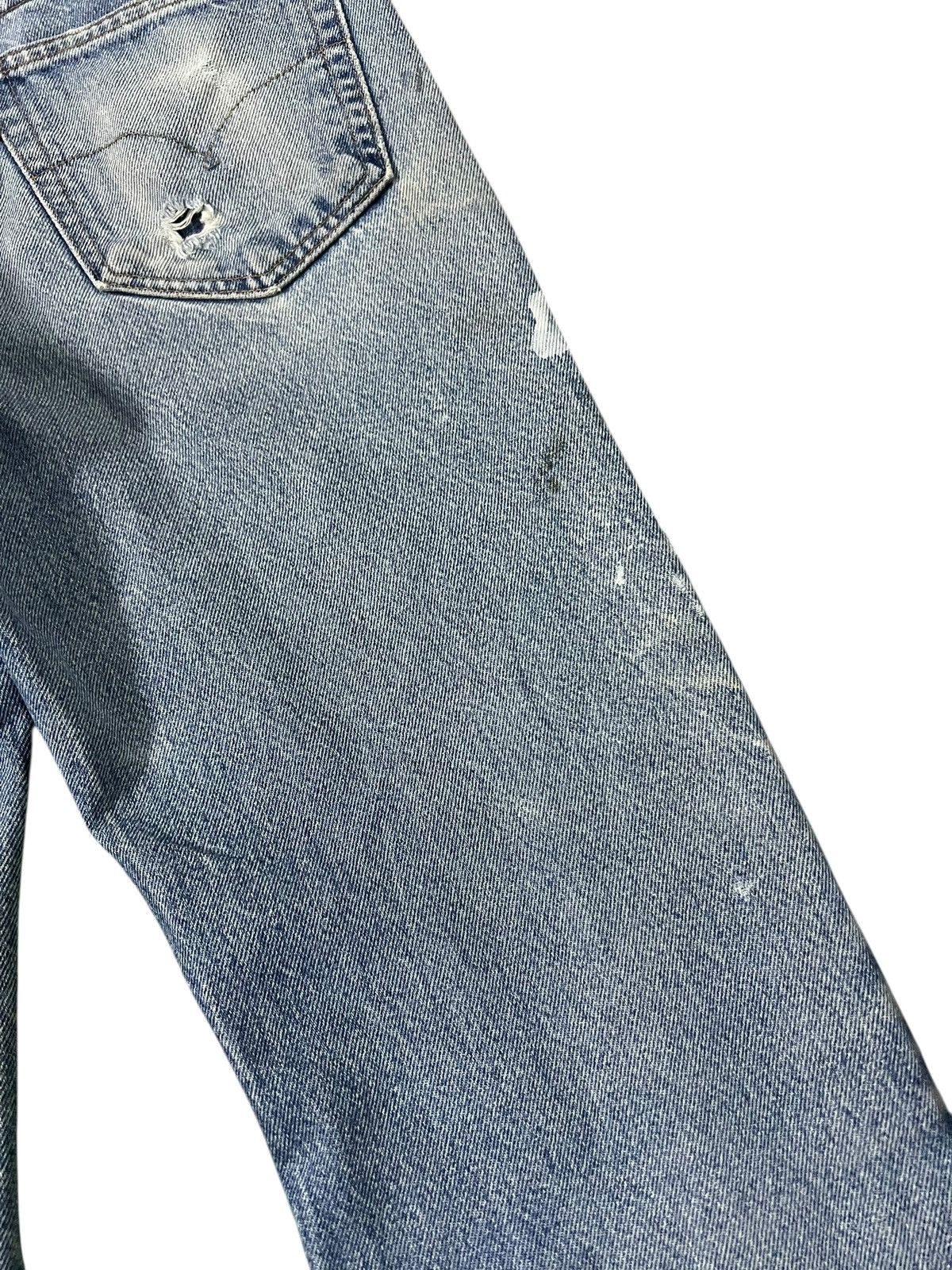 Levi's Flare jean Vintage Levi’s 517 Distress Painted Faded Jean Size US 32 / EU 48 - 18 Thumbnail