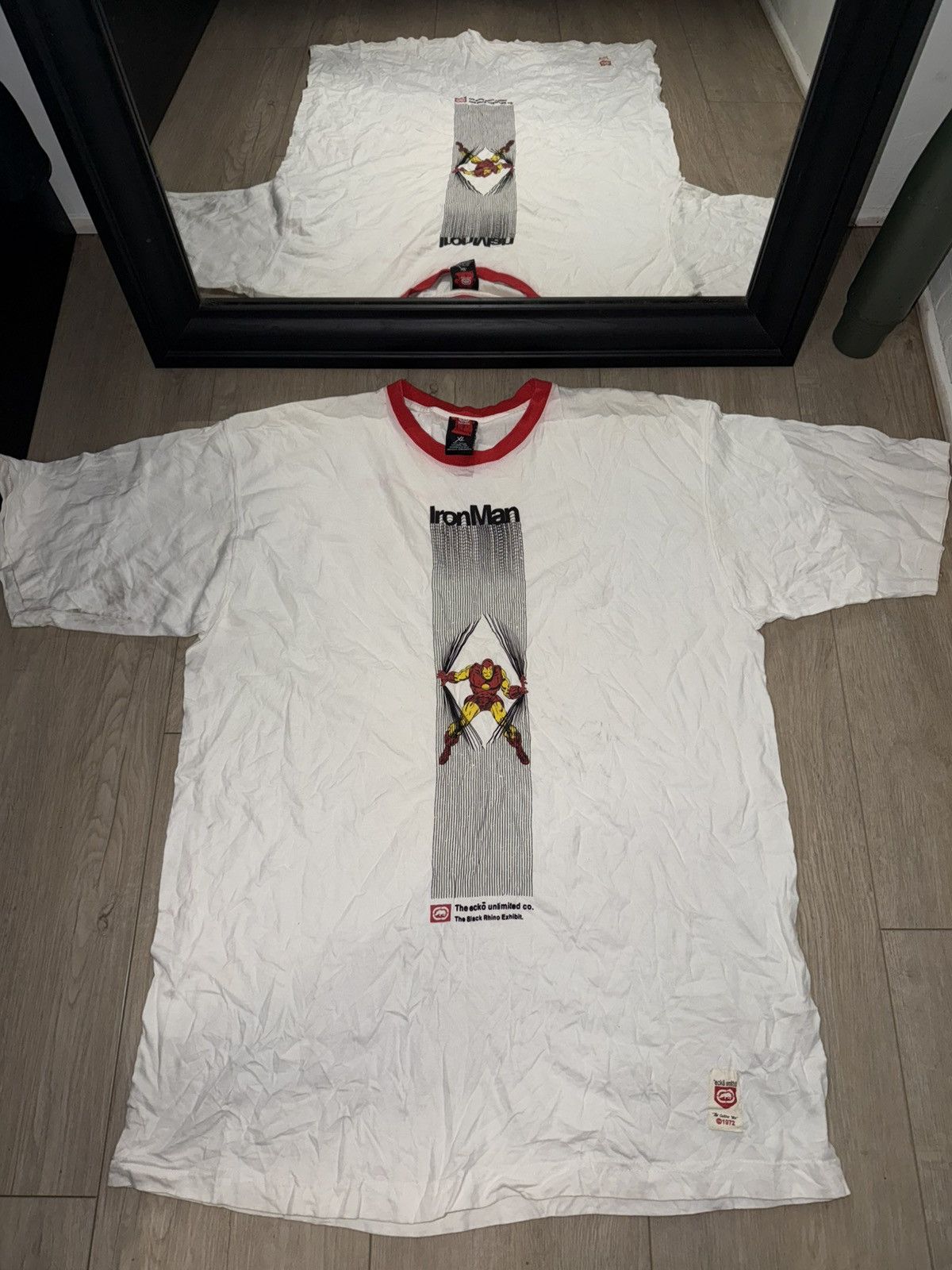 Marc Ecko × Marvel Comics × Vintage Vintage / Y2K Iron Man X Marc Ecko Shirt Size US XL / EU 56 / 4 - 1 Thumbnail