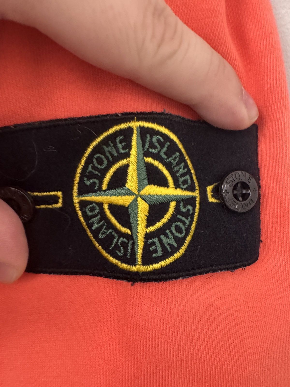 Stone Island Stone Island Orange Quarter Zip Size US M / EU 48-50 / 2 - 3 Thumbnail