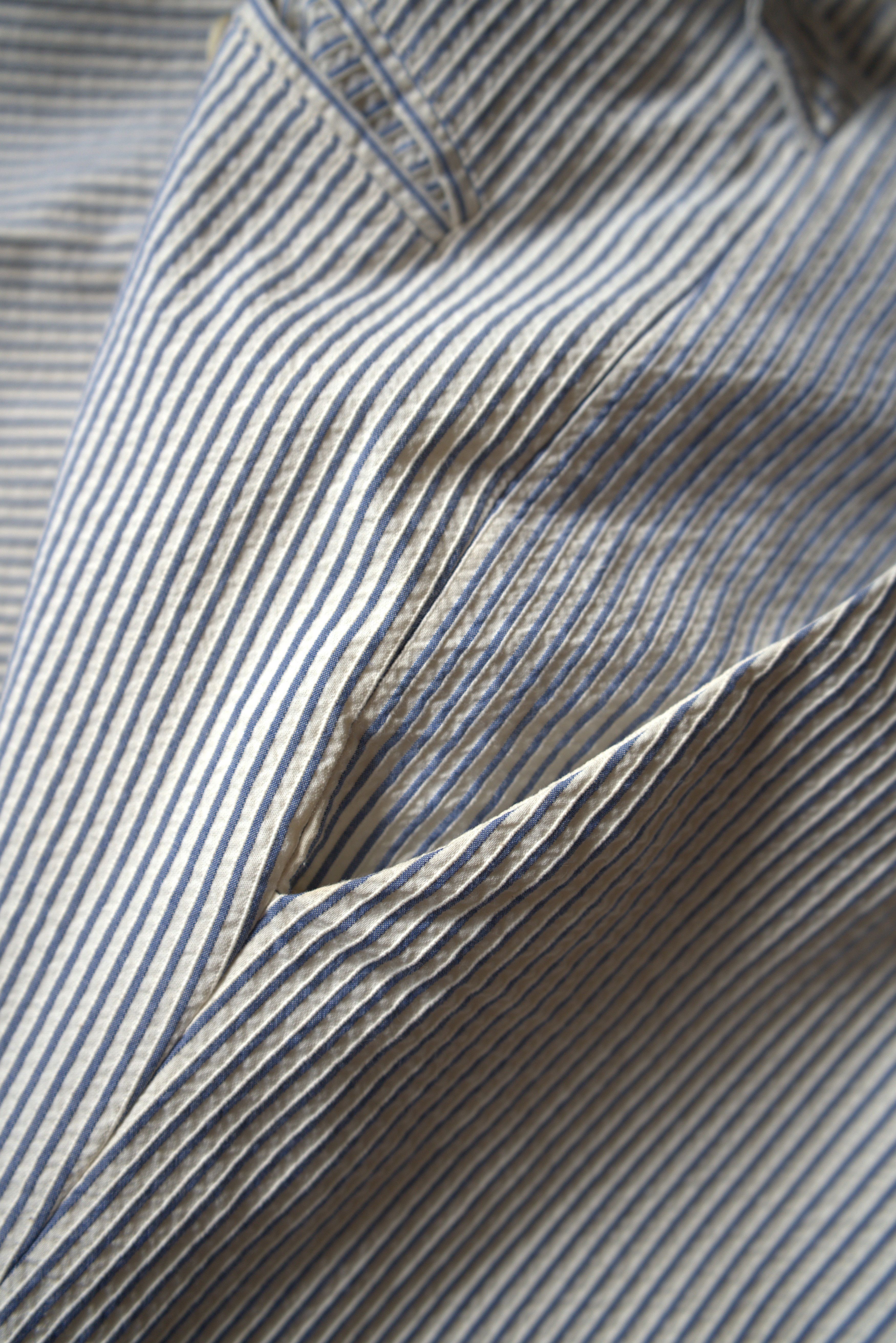 Alexander McQueen S/S 2006 Alexander McQueen RUNWAY Deconstructed Striped Suit Size 48R - 23 Thumbnail