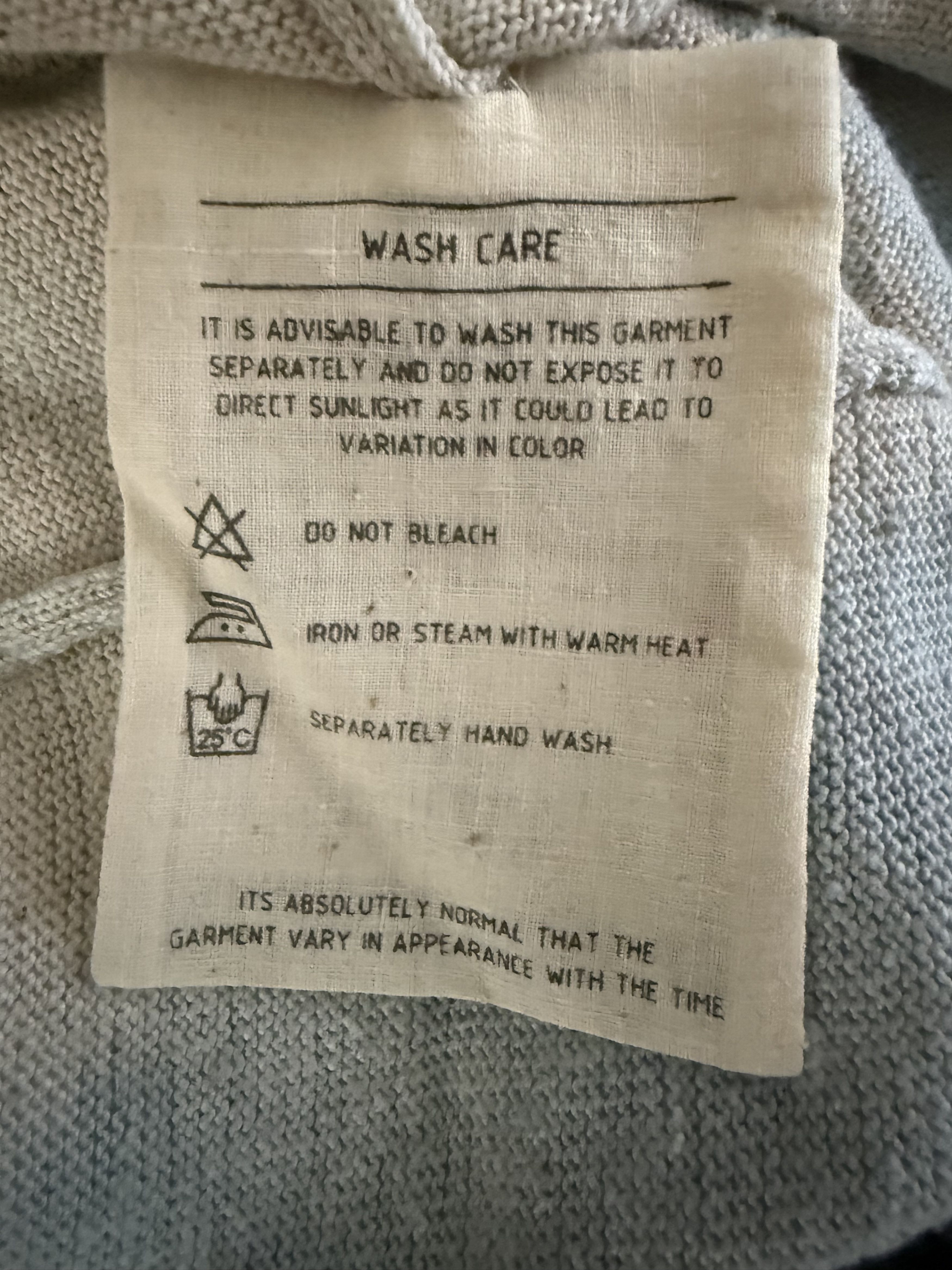 11.11 / eleven eleven Natural Indigo Handwoven Oversized Tunic Size US L / EU 52-54 / 3 - 18 Thumbnail