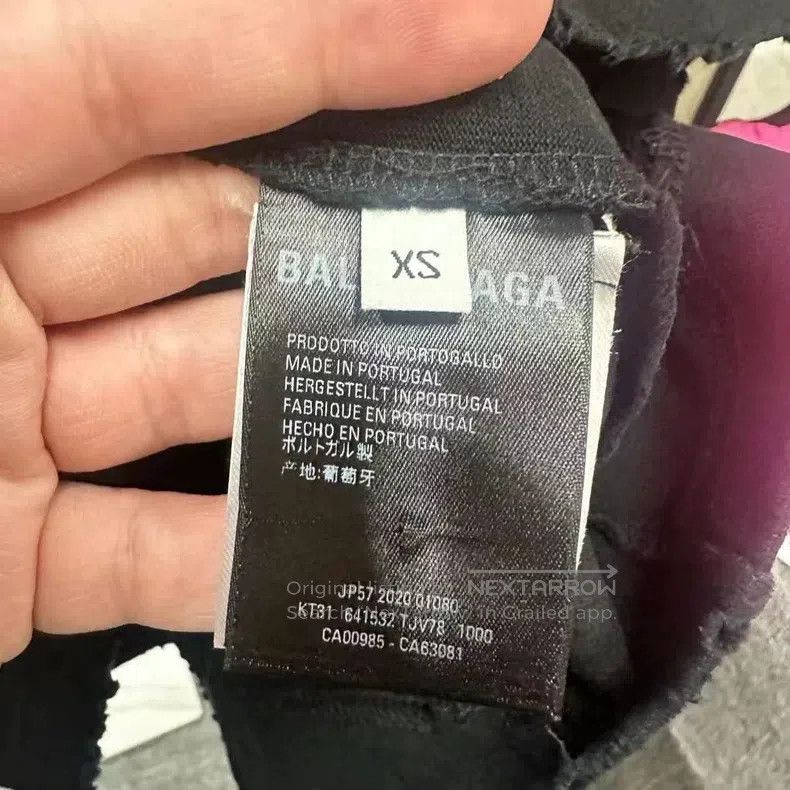 Balenciaga Balenciaga Devil's Eye Destroyed Distressed Short Sleeve, Size US XS / EU 42 / 0 - 4 Thumbnail