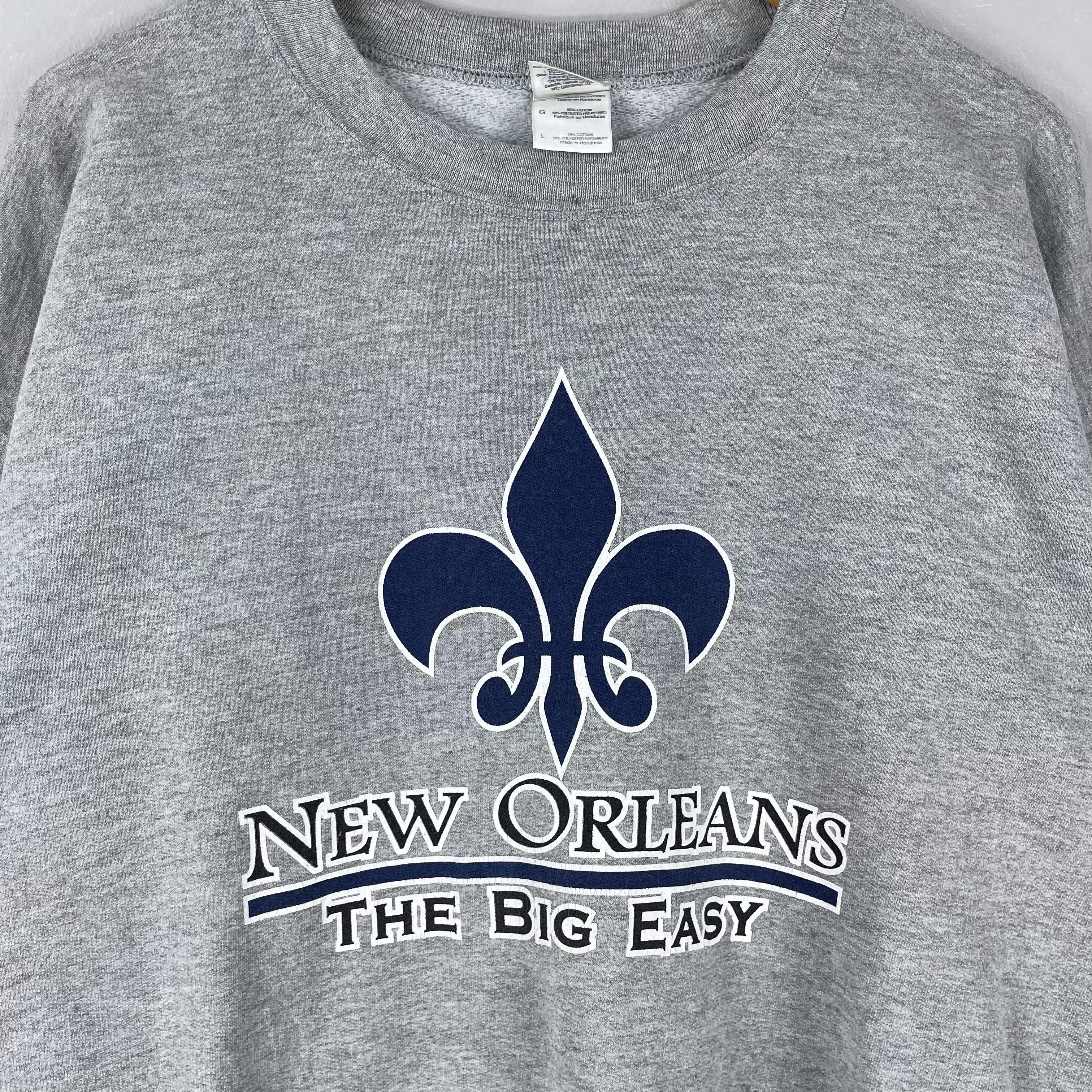 NFL Vintage Y2K NEW ORLEANS SAINTS Nfl Sweatshirt Size US L / EU 52-54 / 3 - 2 Thumbnail