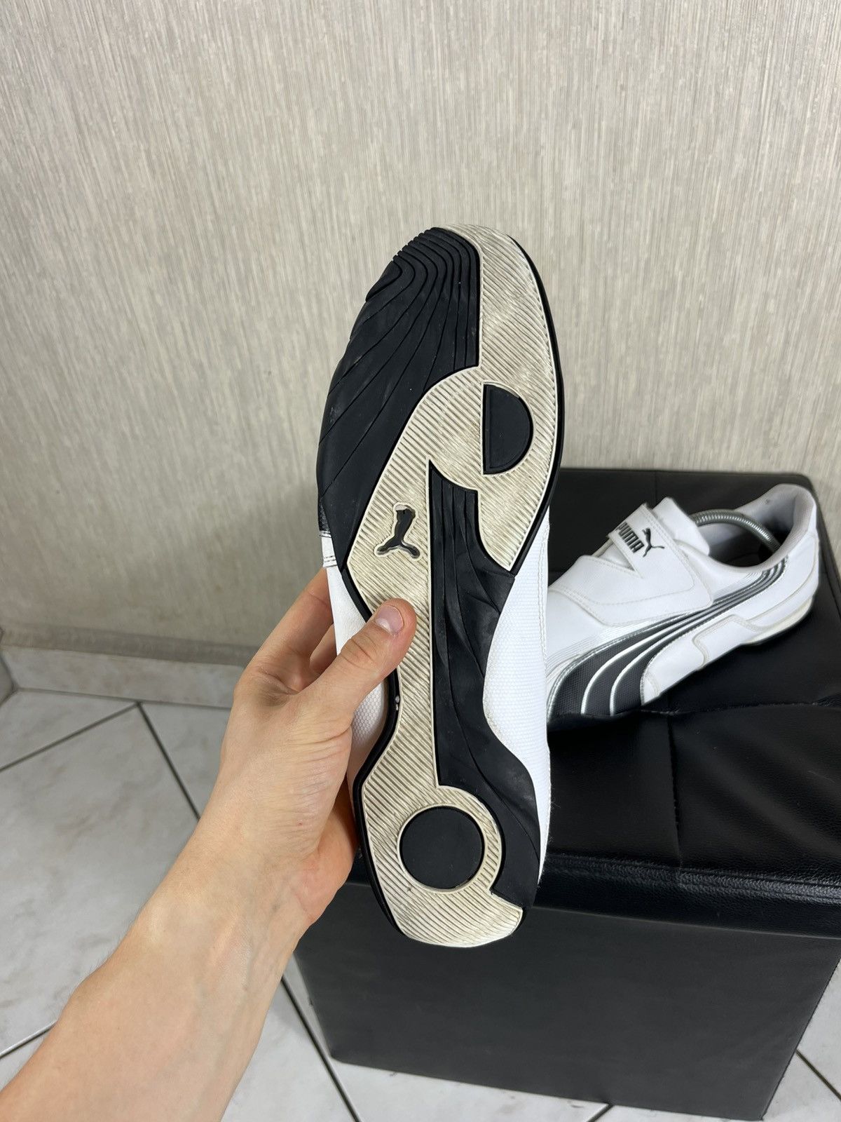 Puma Vintage Puma speed cat velcro y2k sneakers shoes retro logo Size US 11 / EU 44 - 14 Thumbnail