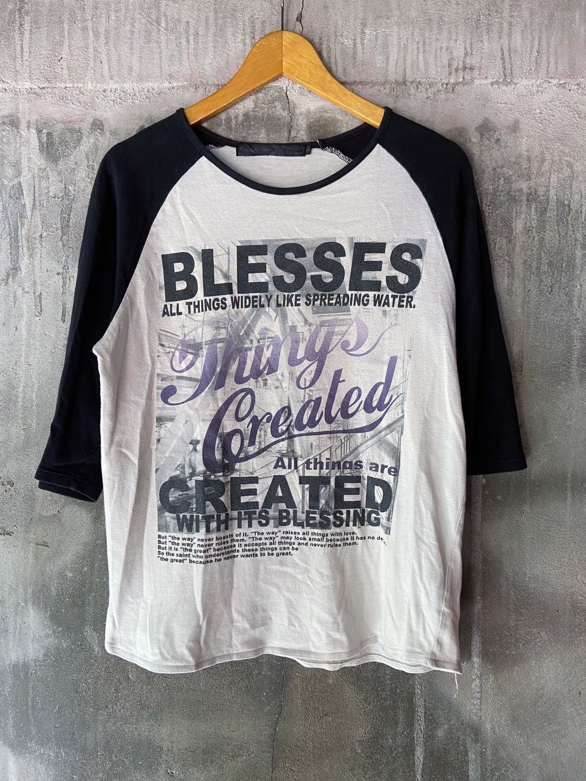 Beauty Beast × Hysteric Glamour × Japanese Brand 🌸BLESSES THINGS CREATED ALL THINGS ARE GREATED TEE Size US M / EU 48-50 / 2 - 1 Thumbnail