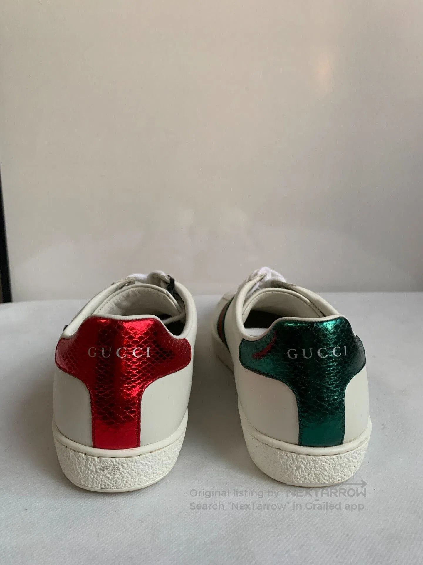Gucci Gucci Arrow White Sneakers. Size US 5.5 / IT 35.5 - 3 Thumbnail