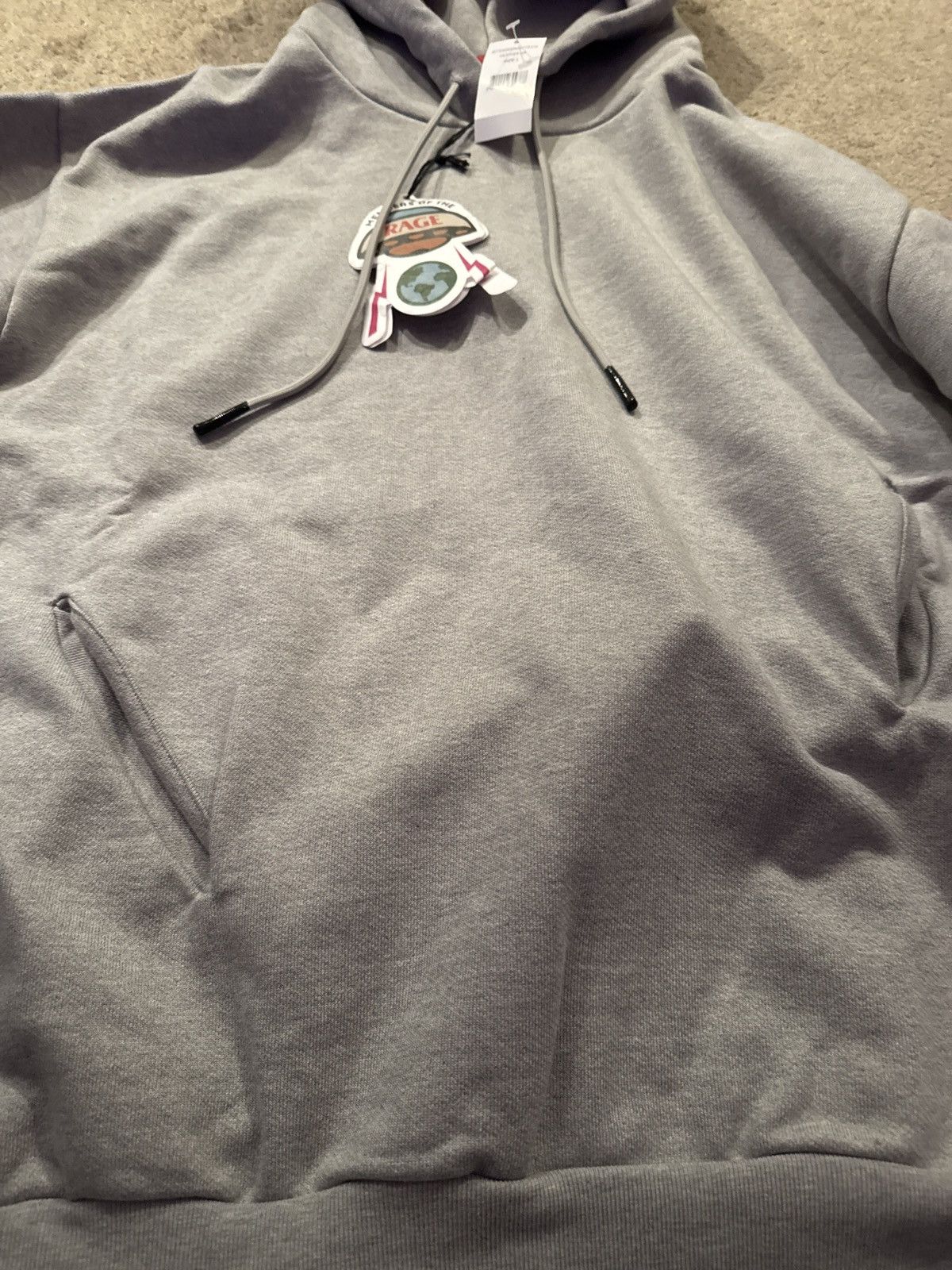 Designer Members of the Rage Off Pocket Hoodie Large Size US L / EU 52-54 / 3 - 3 Thumbnail