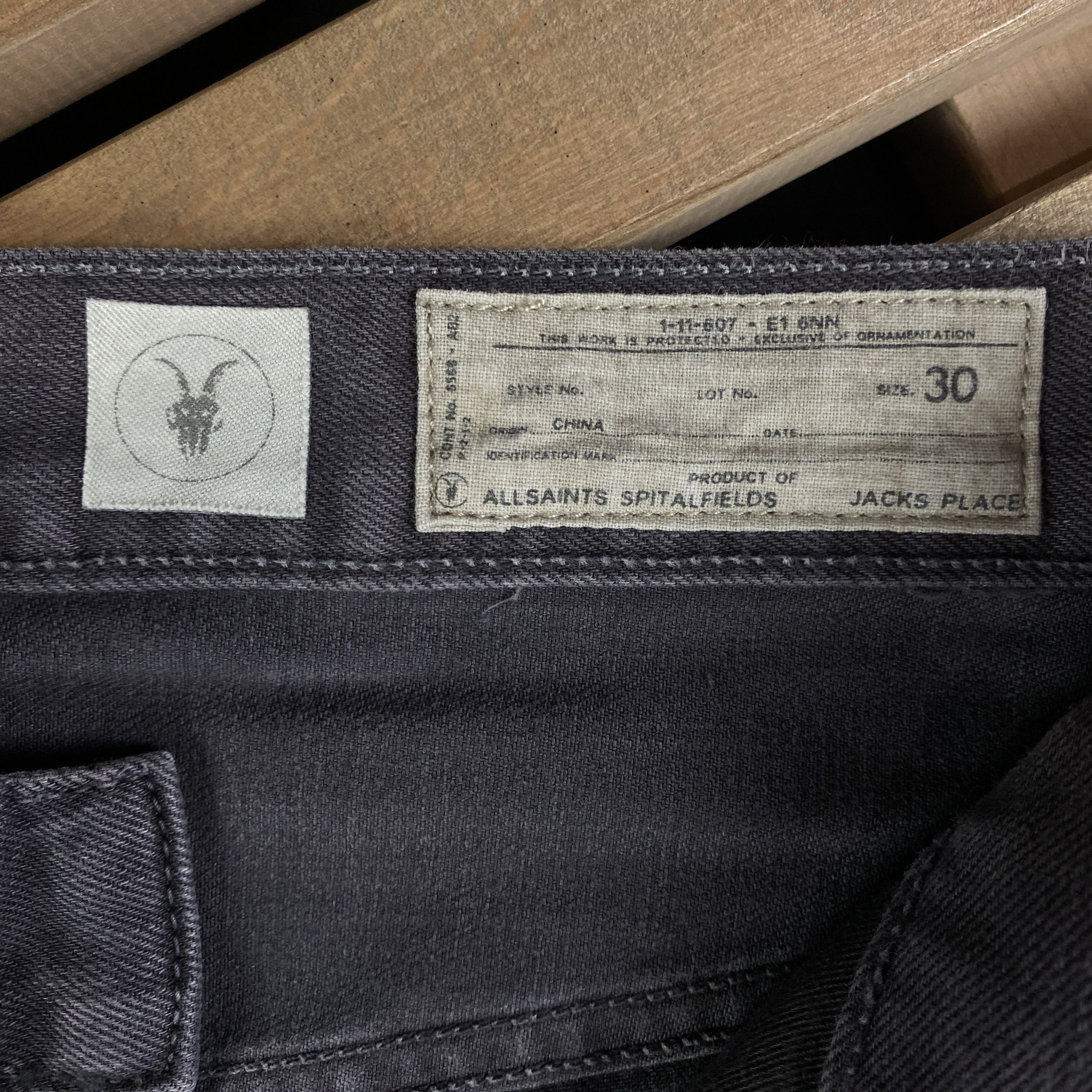 Allsaints Men’s Denim Jeans Pants Allsaints Size 30 Size US 30 / EU 46 - 6 Thumbnail