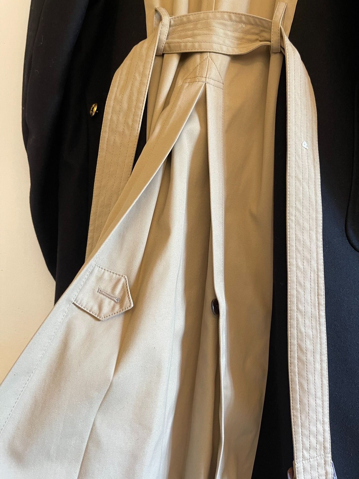 Maison Margiela Maison Margiela Tweed stitching windbreaker coat 2501-Nexta Size US M / EU 48-50 / 2 - 8 Thumbnail