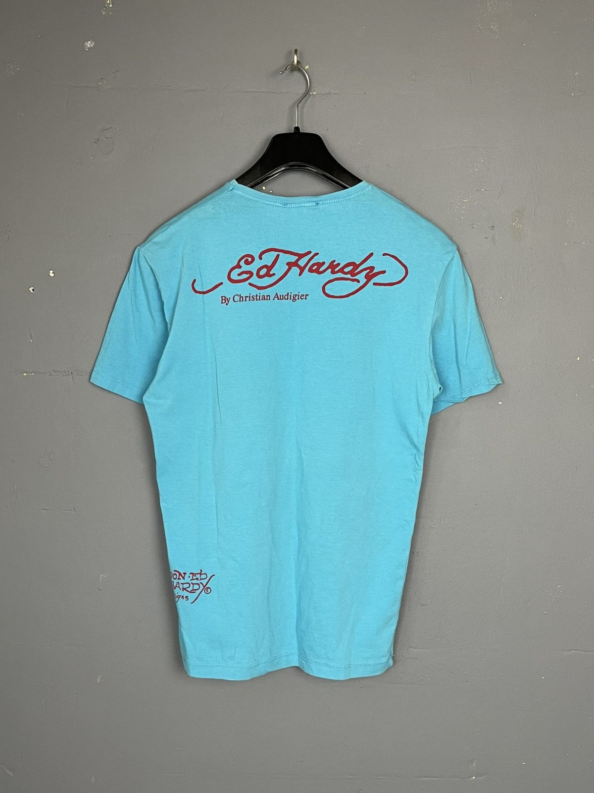Ed Hardy Ed Hardy 🐯Vintage Y2K t shirt Christian Audigier Size L / US 10 / IT 46 - 2 Thumbnail