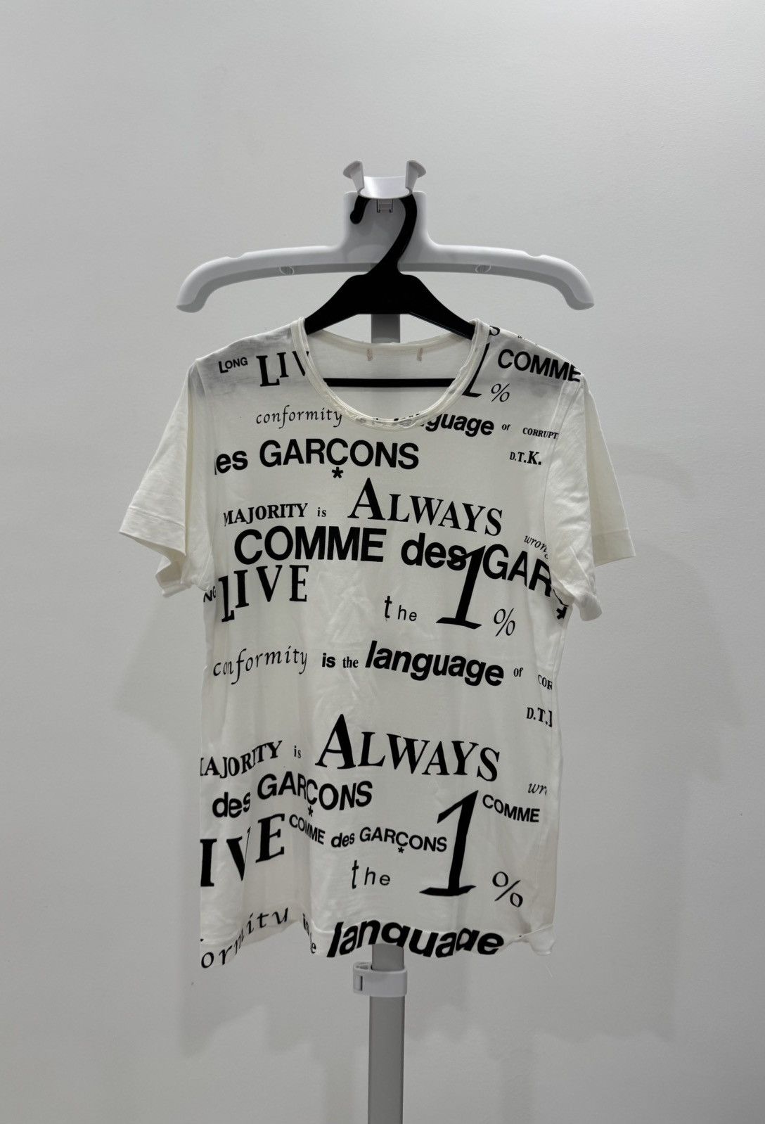 Comme des Garcons × Junya Watanabe AD2006 MR. SPEED TEE