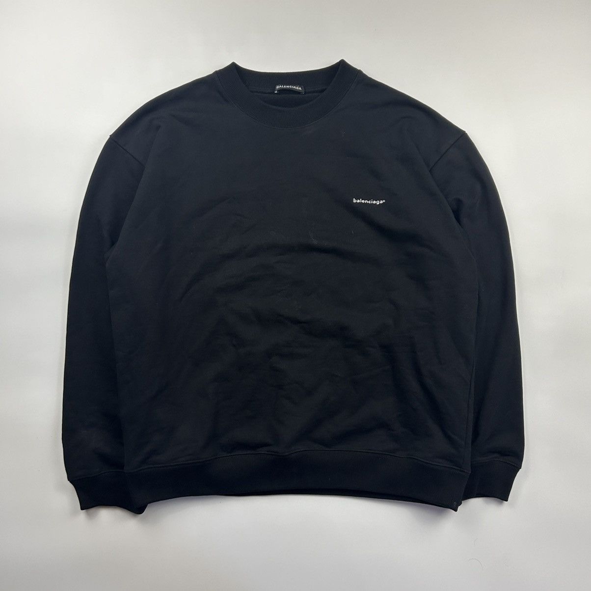 Balenciaga Balenciaga Classic Crewneck Size US XL / EU 56 / 4 - 1 Thumbnail