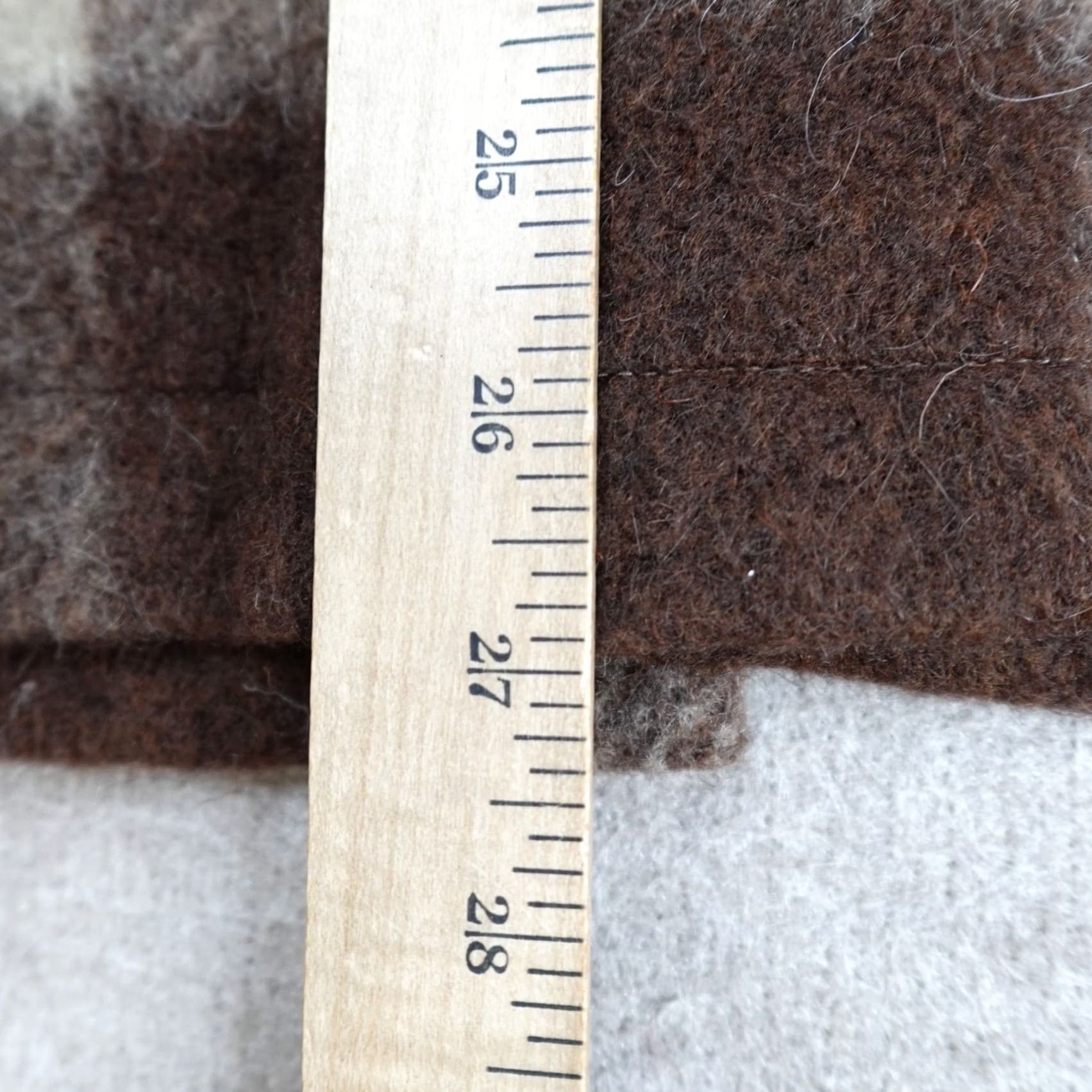 Club Monaco Universal Works Jacket Mens Medium Brown Plaid Wool Blend Field Chore Portugal Size US S / EU 44-46 / 1 - 7 Thumbnail