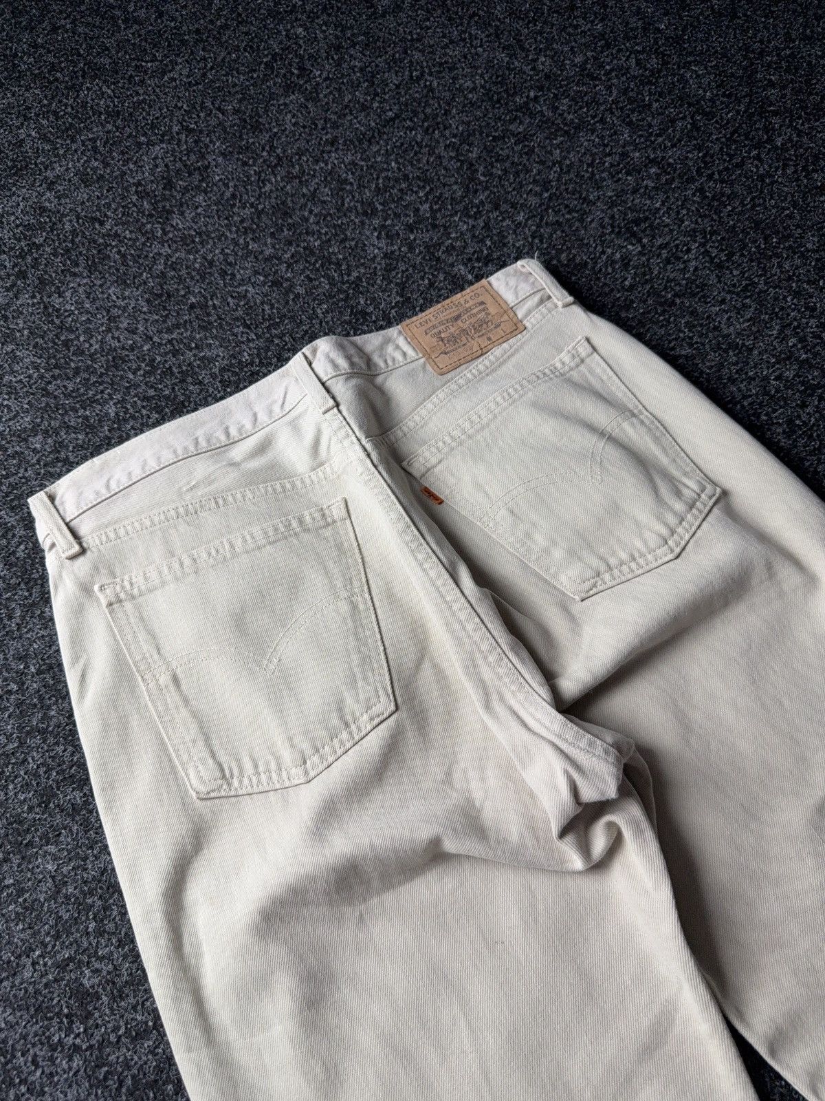 Levi's Vintage 90s 615 Orange Tab Western Levi’s Jeans Denim Jeans Size US 35 - 9 Thumbnail