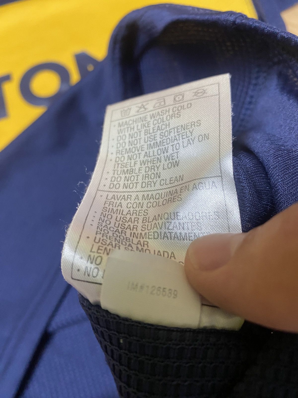 Nike Nike 2007-08 Boca Megatone Blue Home Jersey M Size US M / EU 48-50 / 2 - 11 Thumbnail