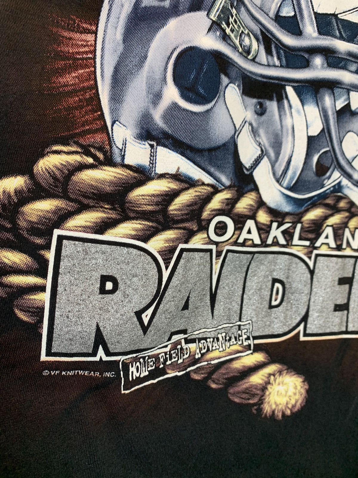 Lee × NFL × Vintage *RARE* Vintage Oakland Raiders Pirate NFL Football Art Shirt Size US M / EU 48-50 / 2 - 3 Thumbnail