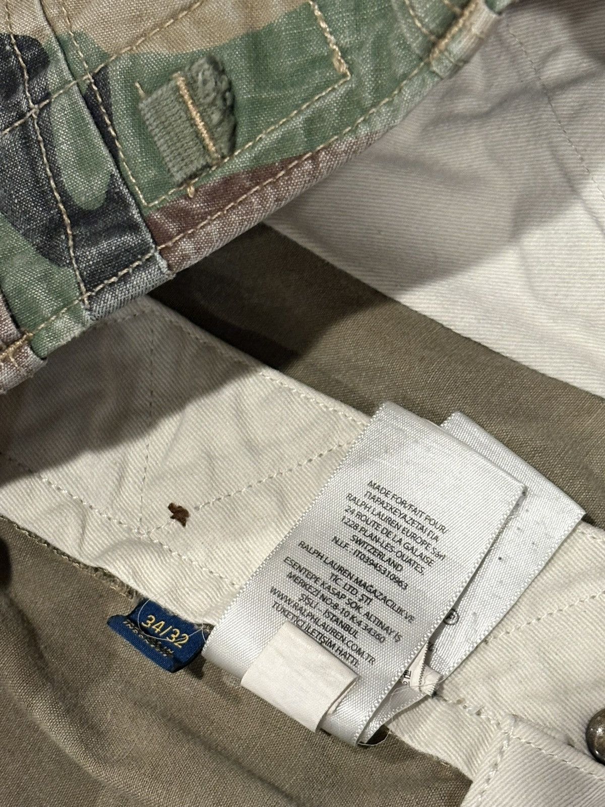 Polo Ralph Lauren Bundle 3 pair of Polo Ralph Lauren camo utility combat pants Size US 32 / EU 48 - 11 Thumbnail