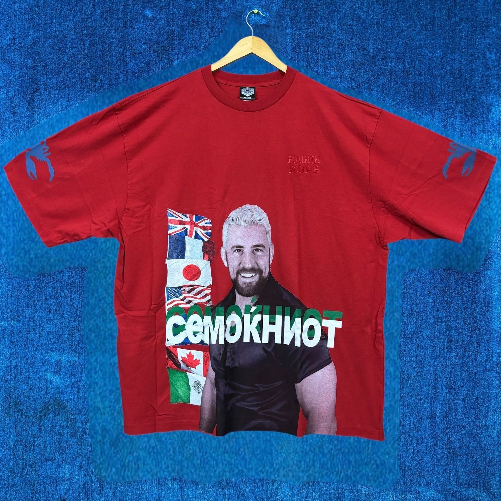 Rap Tees Westside Gunn GxFR Joe Hendry CeMoKHNoT Oversized Tee XXL Size US XXL / EU 58 / 5 - 1 Thumbnail