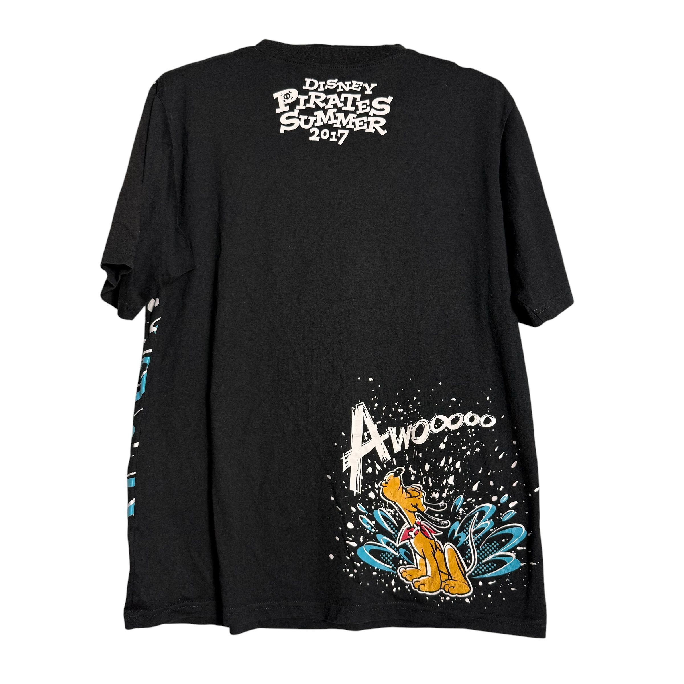 Disney 🔥RARE🔥Disney Pirates of The Caribbean All-Over T-shirt Size US L / EU 52-54 / 3 - 3 Thumbnail