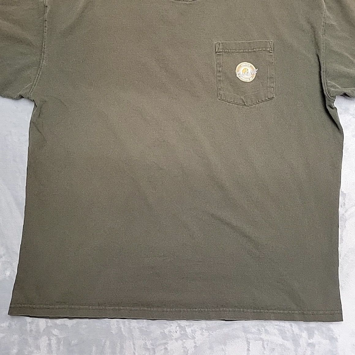 Carhartt VINTAGE Carhartt Shirt Mens XXL Olive Green Short Sleeve Work Pocket K209 Graphic TEE Size US XXL / EU 58 / 5 - 2 Thumbnail