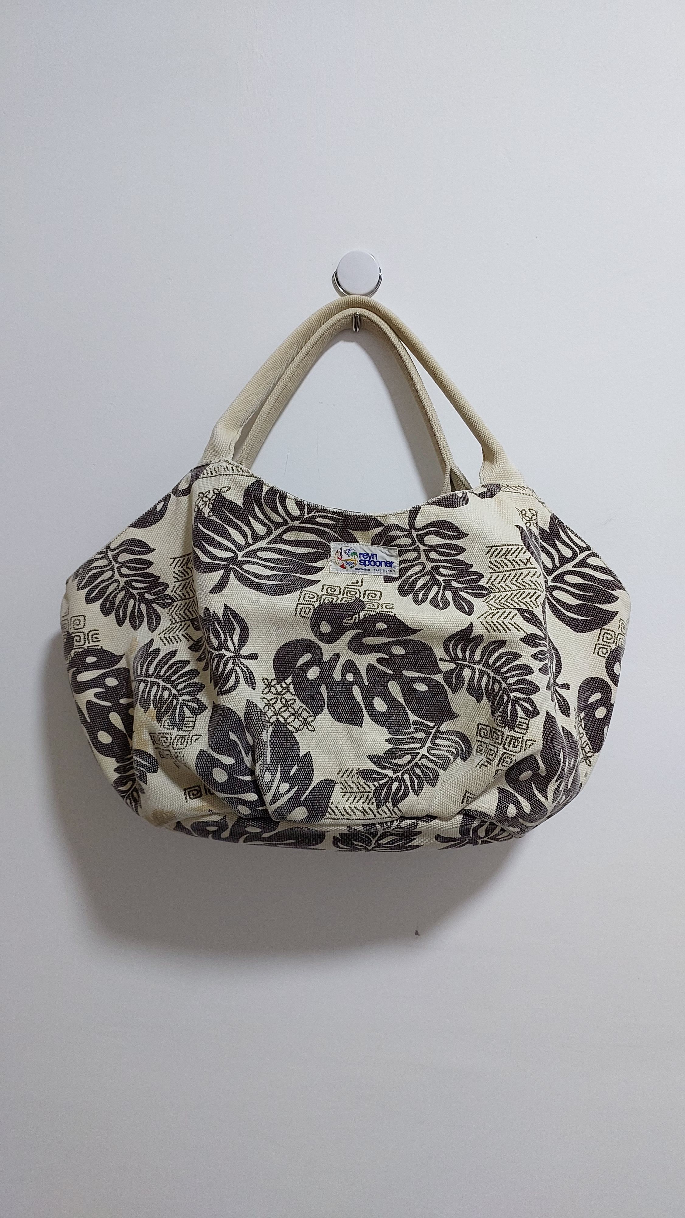 Reyn Spooner Reyn Spooner Hawaiian Canves Tote Bag Size ONE SIZE - 17 Thumbnail
