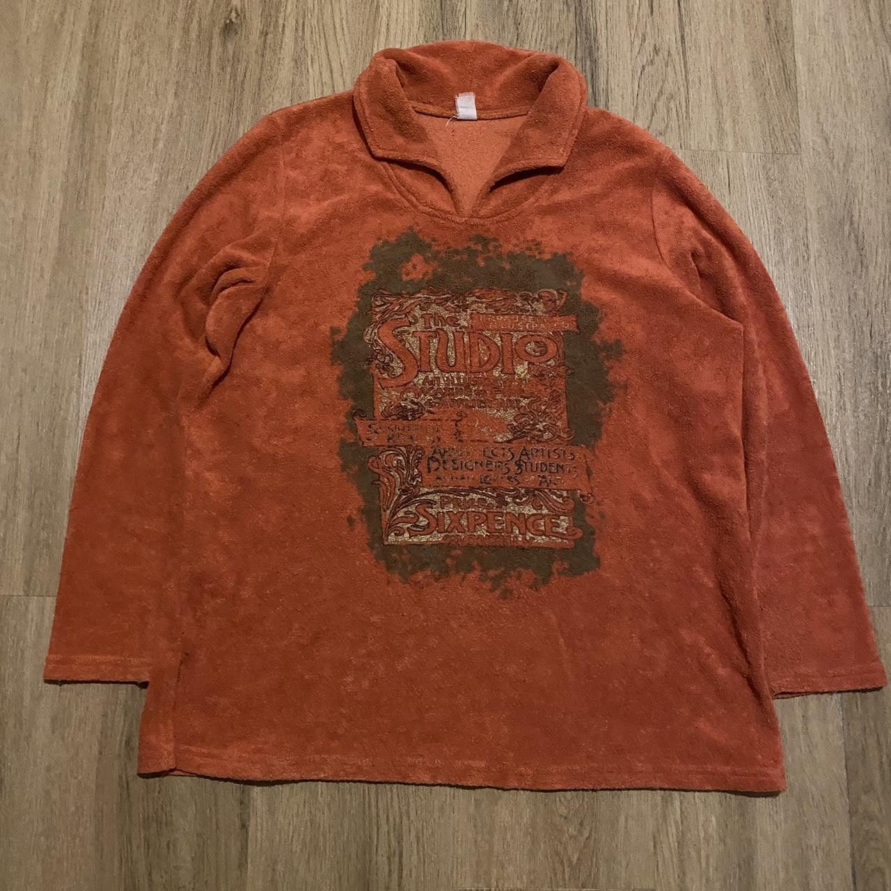 Other Orange Studio Vintage Retro Winter Cozy Jumper\ Size US S / EU 44-46 / 1 - 2 Thumbnail