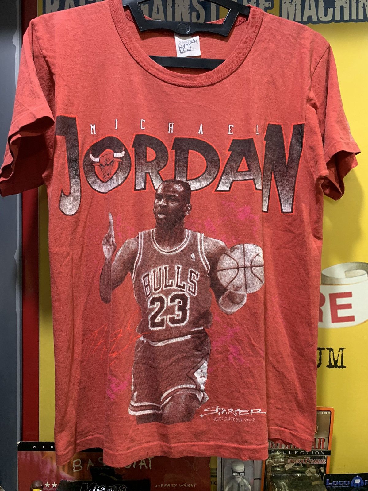 Starter × Vintage Vintage MICHAEL JORDAN “Bulls 23” Starter ©️1989 Starter Size US M / EU 48-50 / 2 - 2 Thumbnail