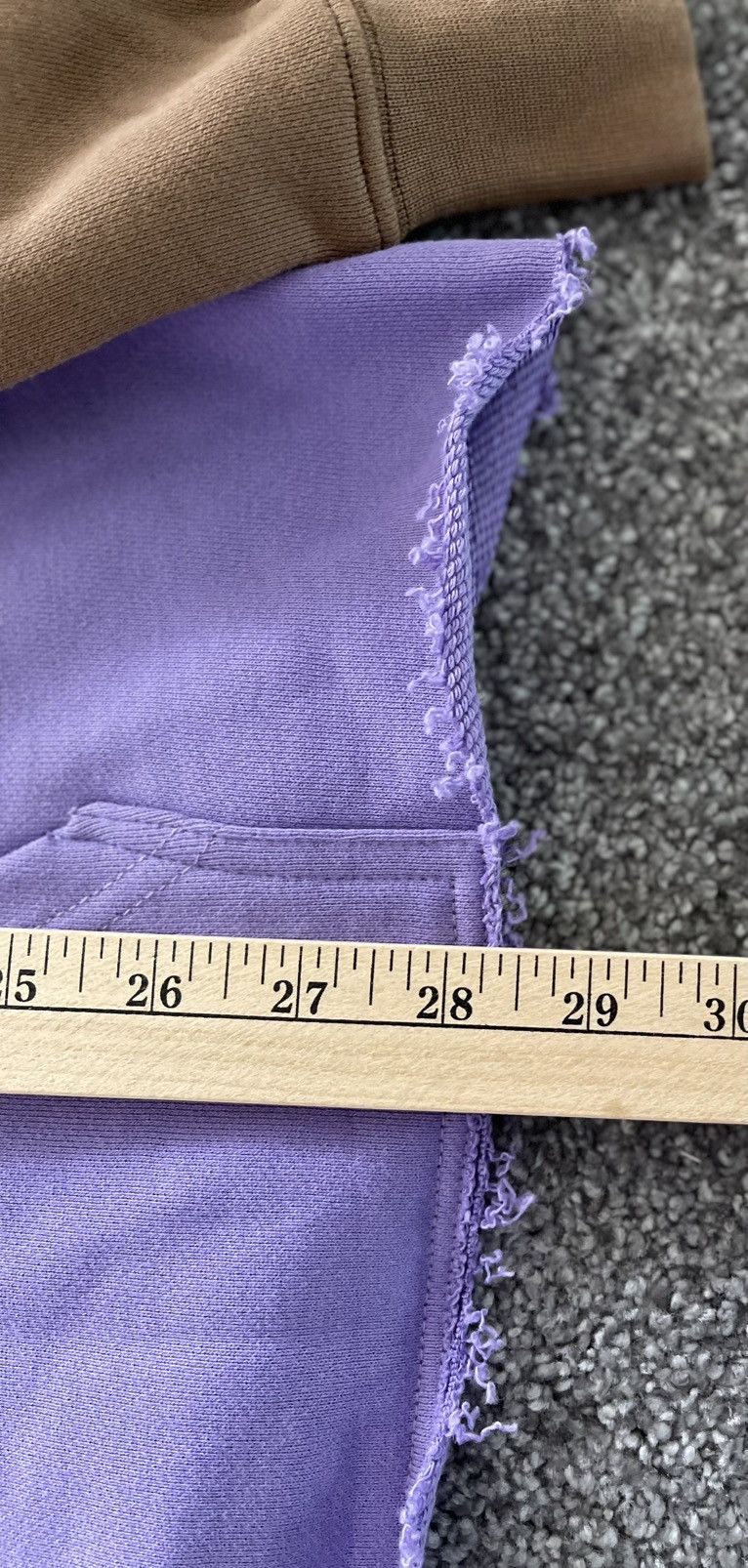 Homme + Femme La Homme Femme Lavender Brown Colorblock Hoodie NWT Size US L / EU 52-54 / 3 - 3 Thumbnail