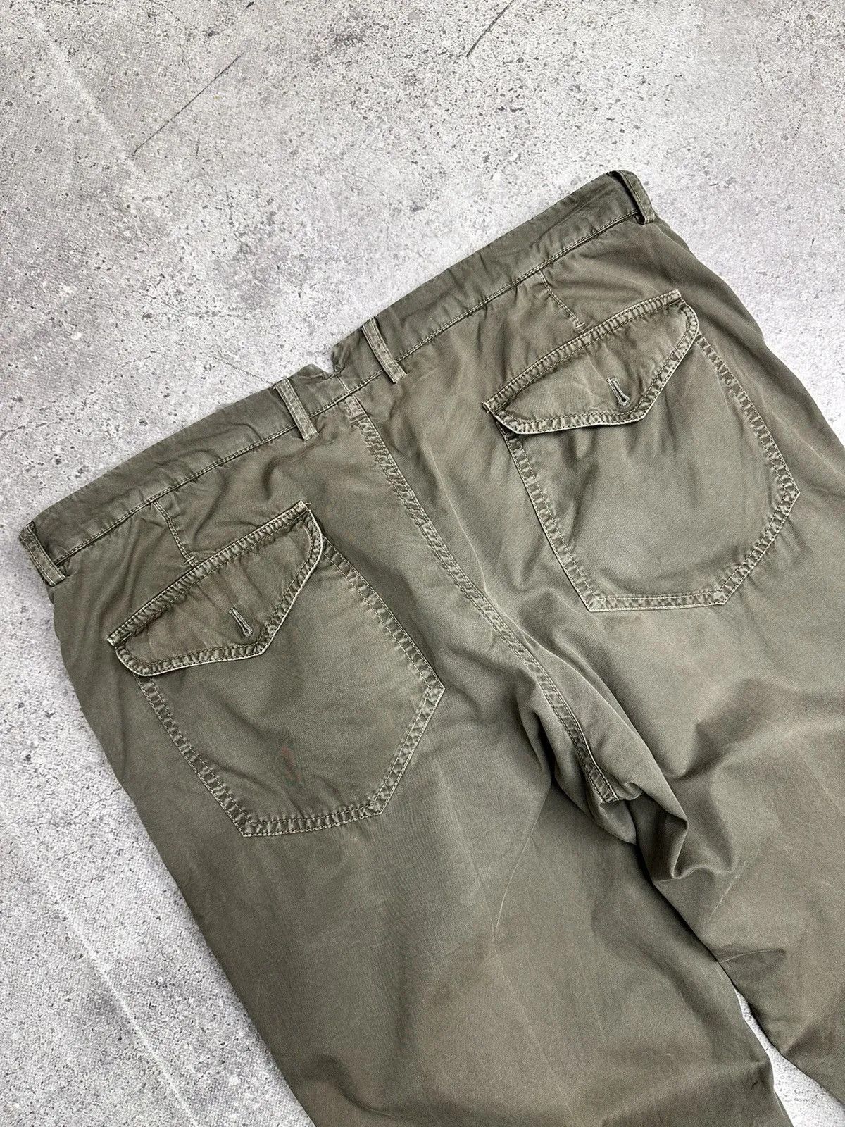 Vintage Brunello Cucinelli Men Leisure Relaxed Cargo Pants Grey XL Size US 34 / EU 50 - 13 Thumbnail