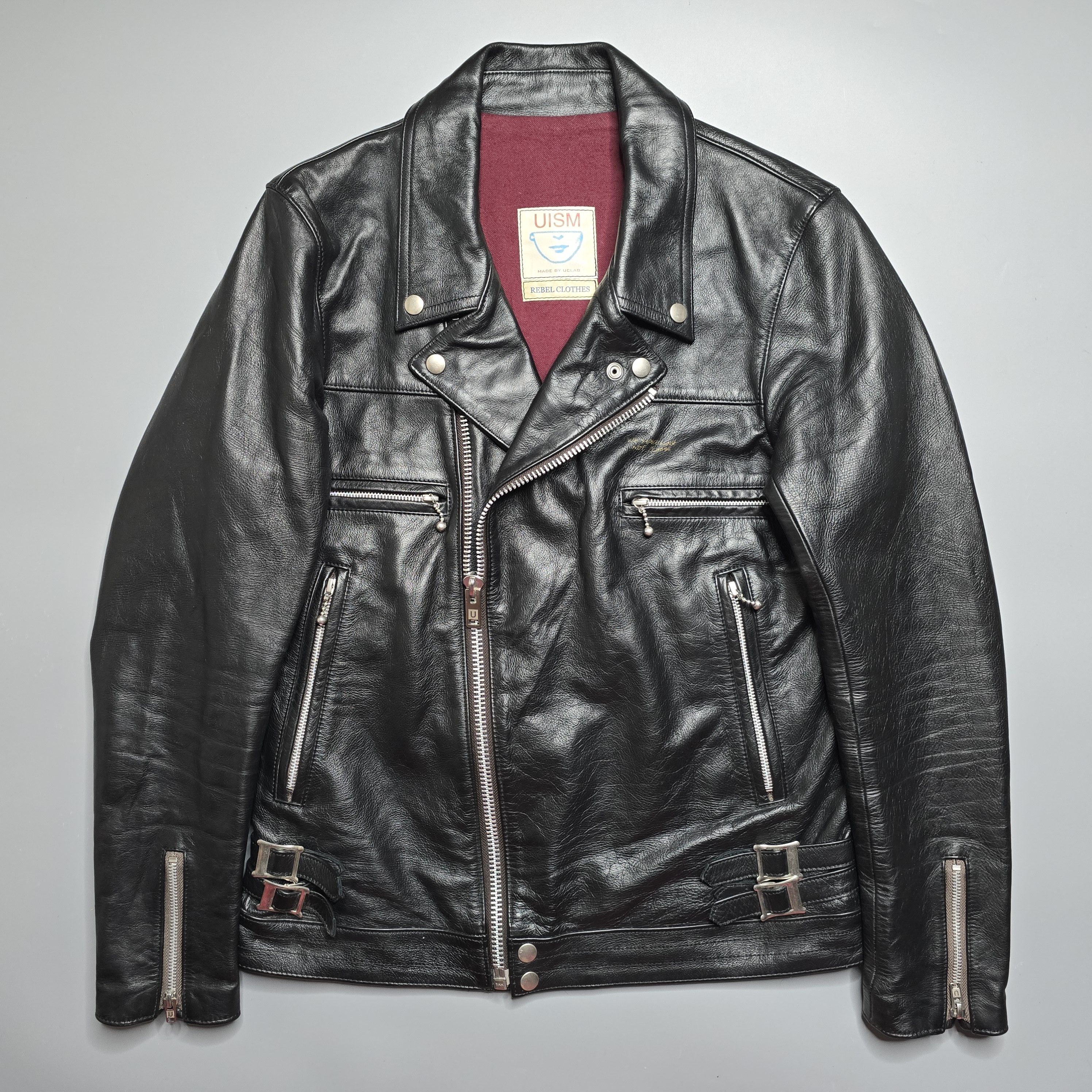 Undercover Undercover AW13 Double Zip Leather Rider Jacket Thom