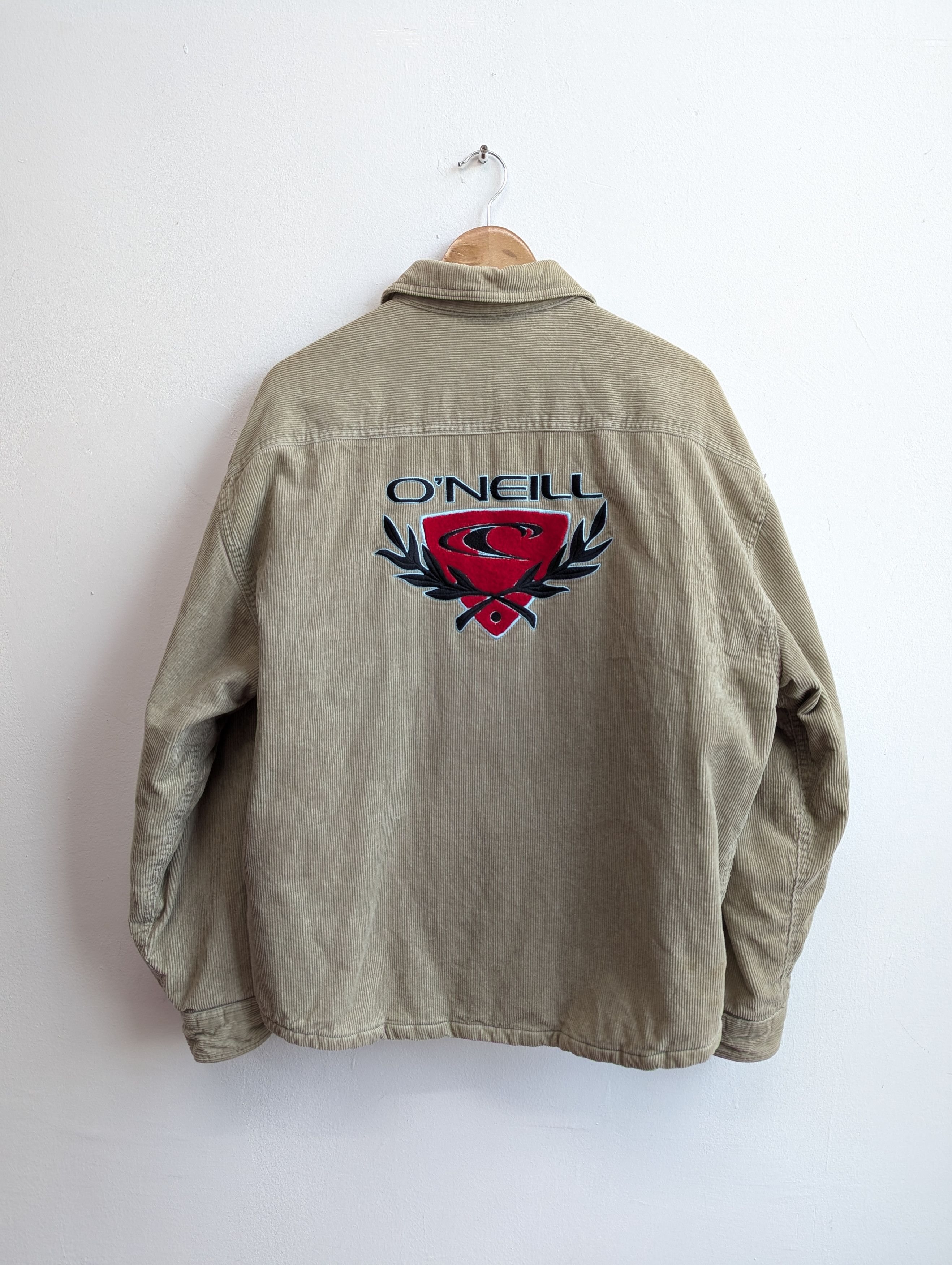 Vintage 90s O'Neill Embroidery Surf Style Corduroy Jacket