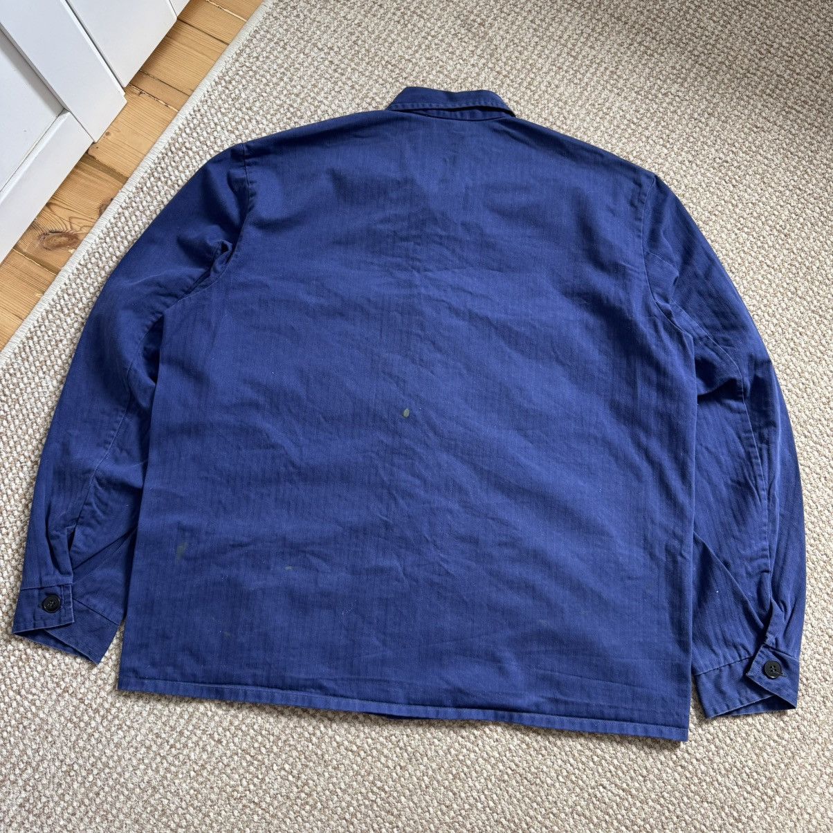 Le Laboureur Sun faded french hbt vintage works sanfor jacket Size US L / EU 52-54 / 3 - 9 Thumbnail