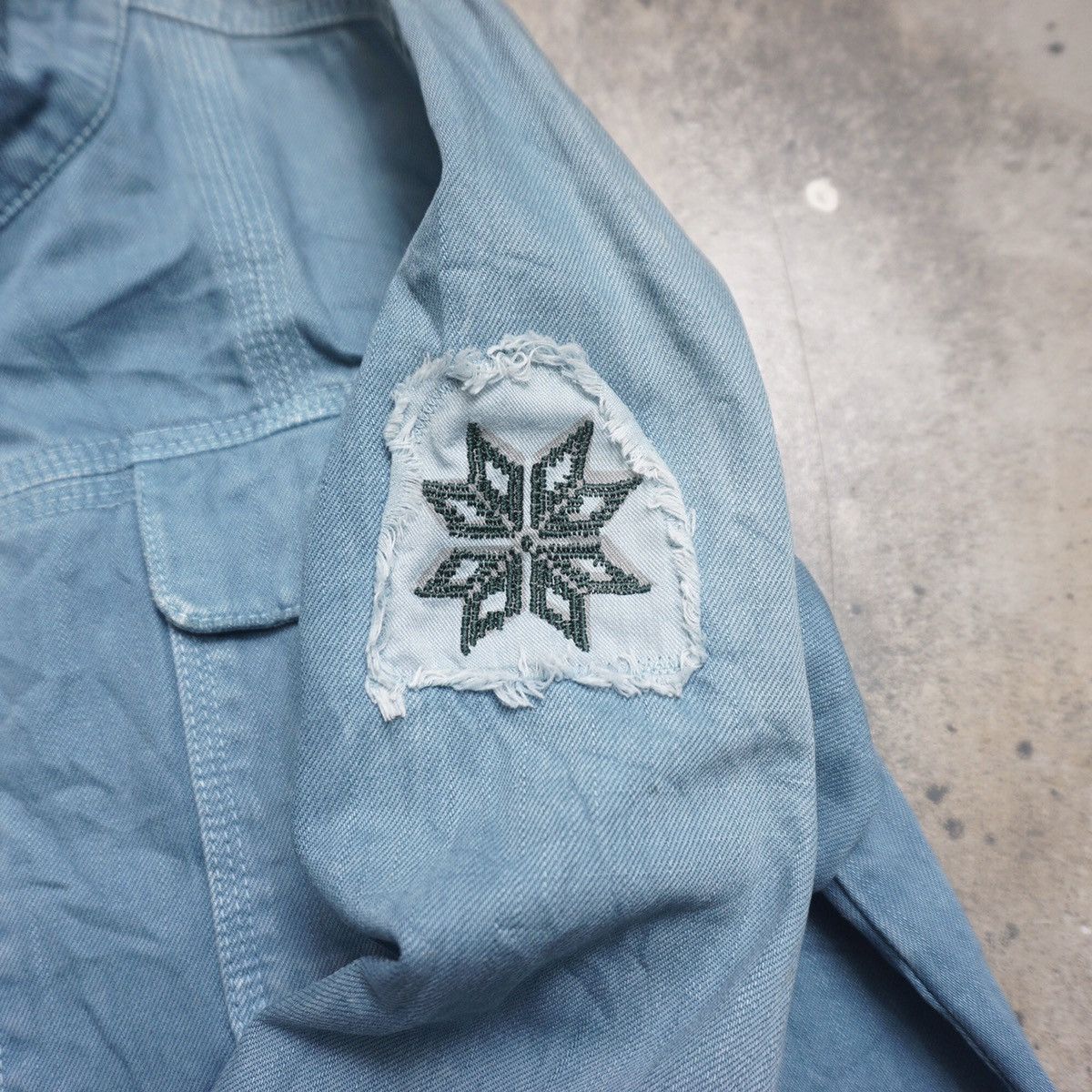 Japanese Brand GEMSTONE sukajan denim Jacket Size US M / EU 48-50 / 2 - 7 Thumbnail