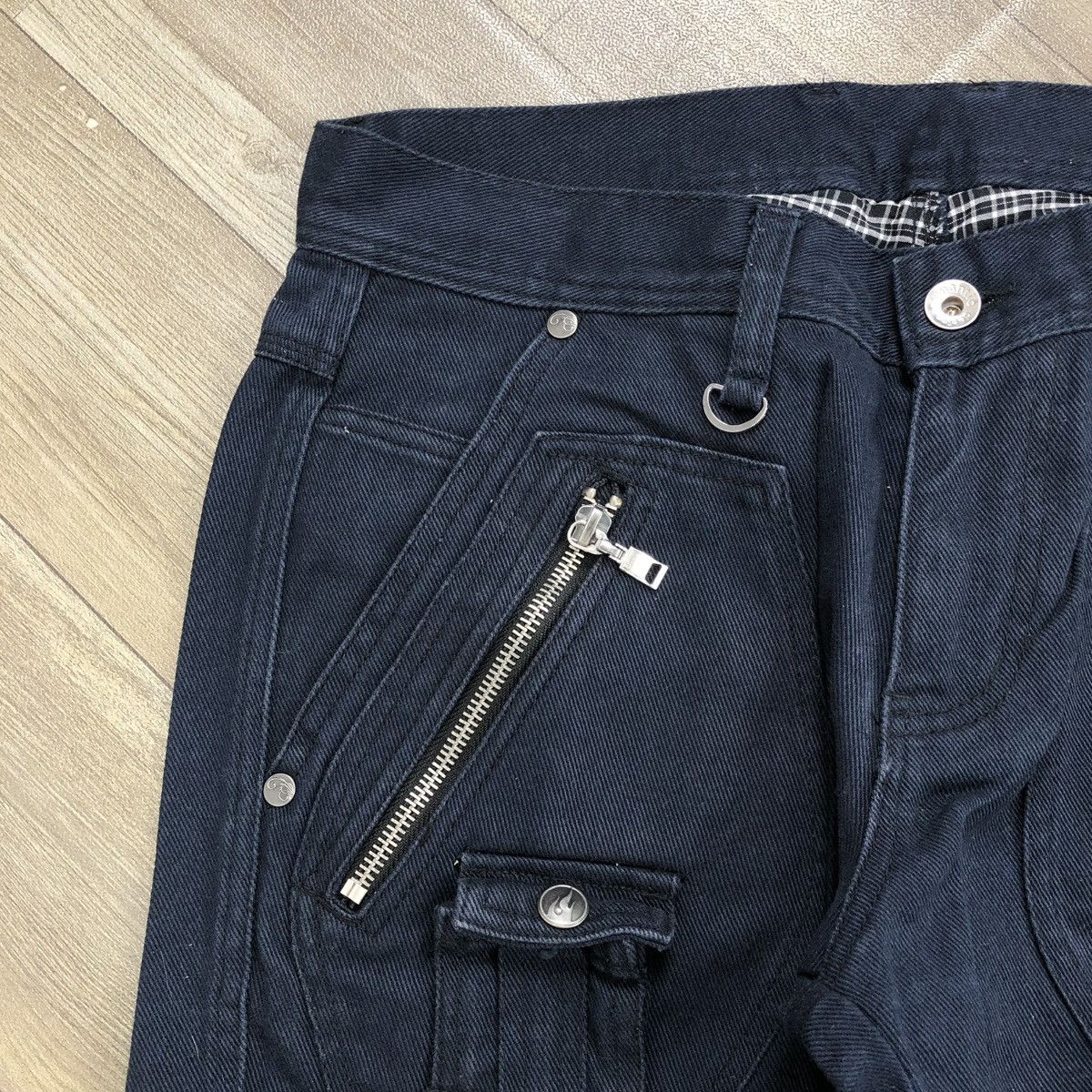 If Six Was Nine × Le Grande Bleu (L.G.B.) × semanticdesign 2000s Semantic Design Bondage Multipocket Cargo Pants LGB Size US 32 / EU 48 - 6 Thumbnail