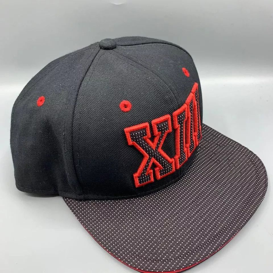 Jordan Brand AAir Jordan 13 XIII Bred Hat Men Embroidered Logo Snap Back Size ONE SIZE - 4 Thumbnail