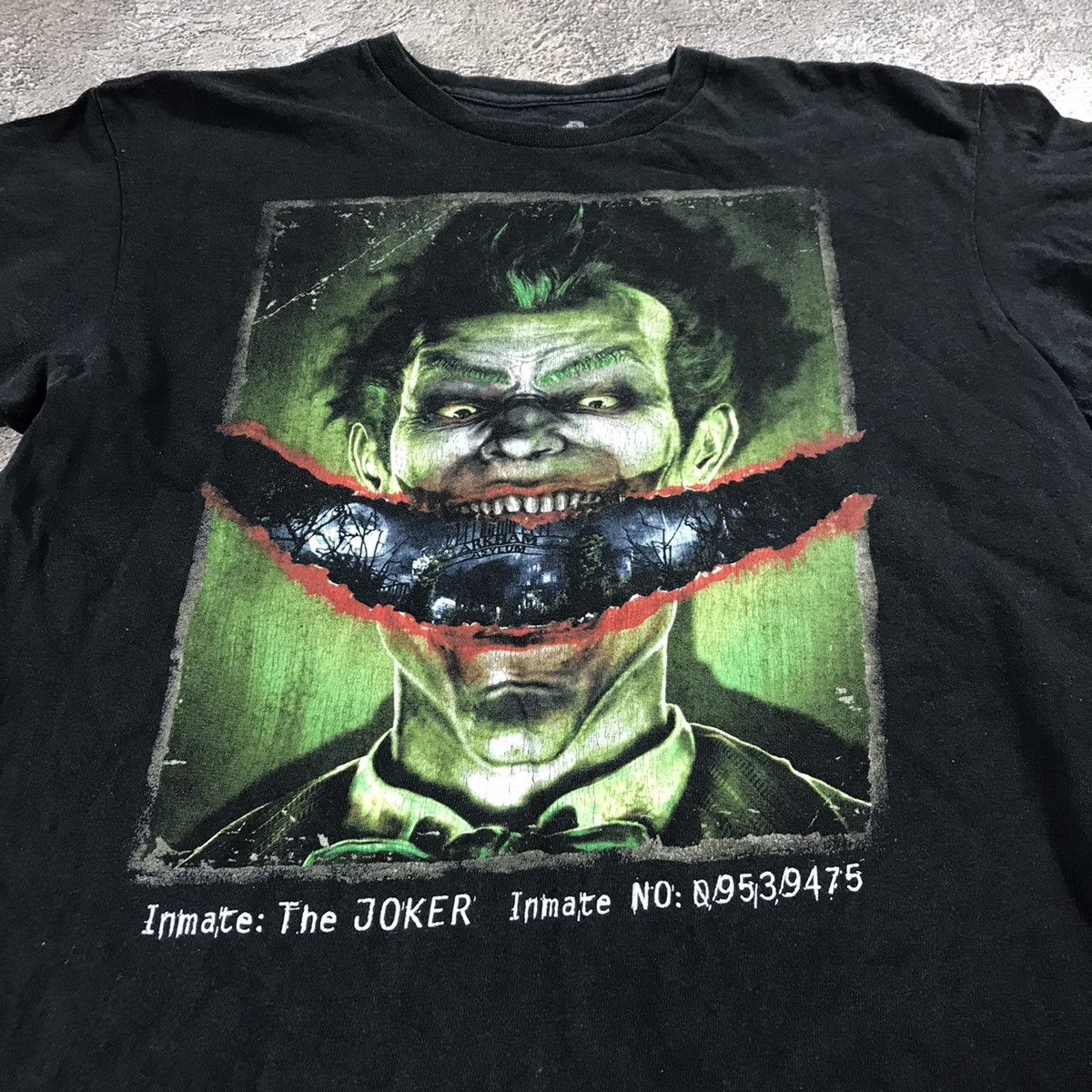 Vintage Vintage 90s Joker Horror Graphic Tee Y2K Grunge Dark Faded M Size US M / EU 48-50 / 2 - 1 Thumbnail