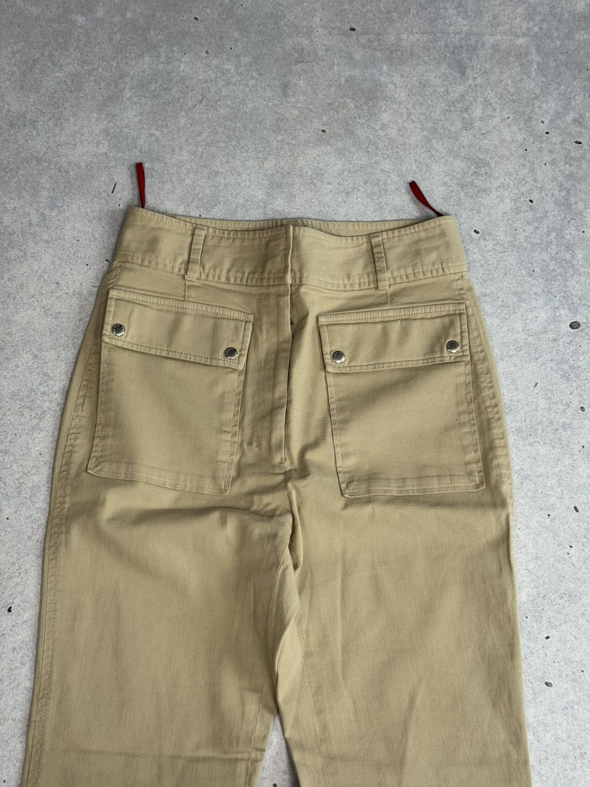 Prada Archive Prada Double Front Pocket Pants Red Tab Size 28" / US 6 / IT 42 - 4 Thumbnail