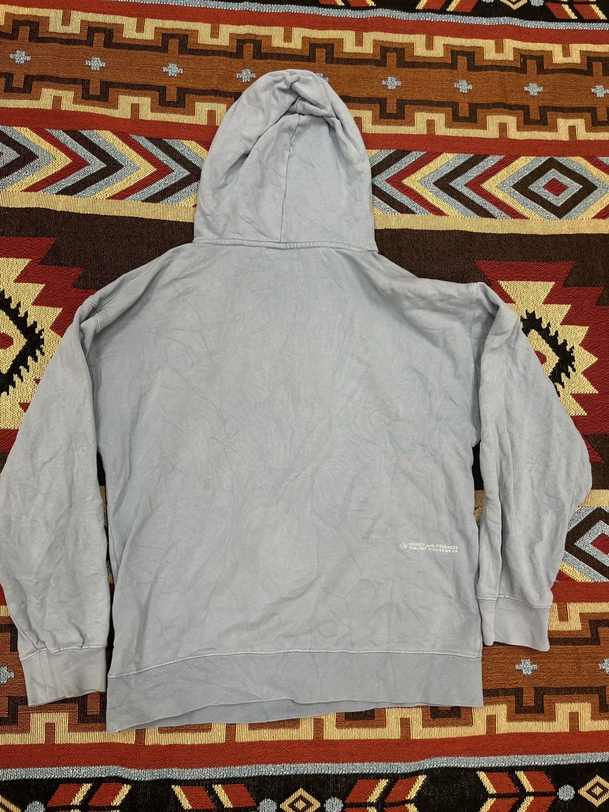 Japanese Brand × Mickey Mouse Mickey Genuine Mousewear Hoodie Blue M Size US M / EU 48-50 / 2 - 5 Thumbnail