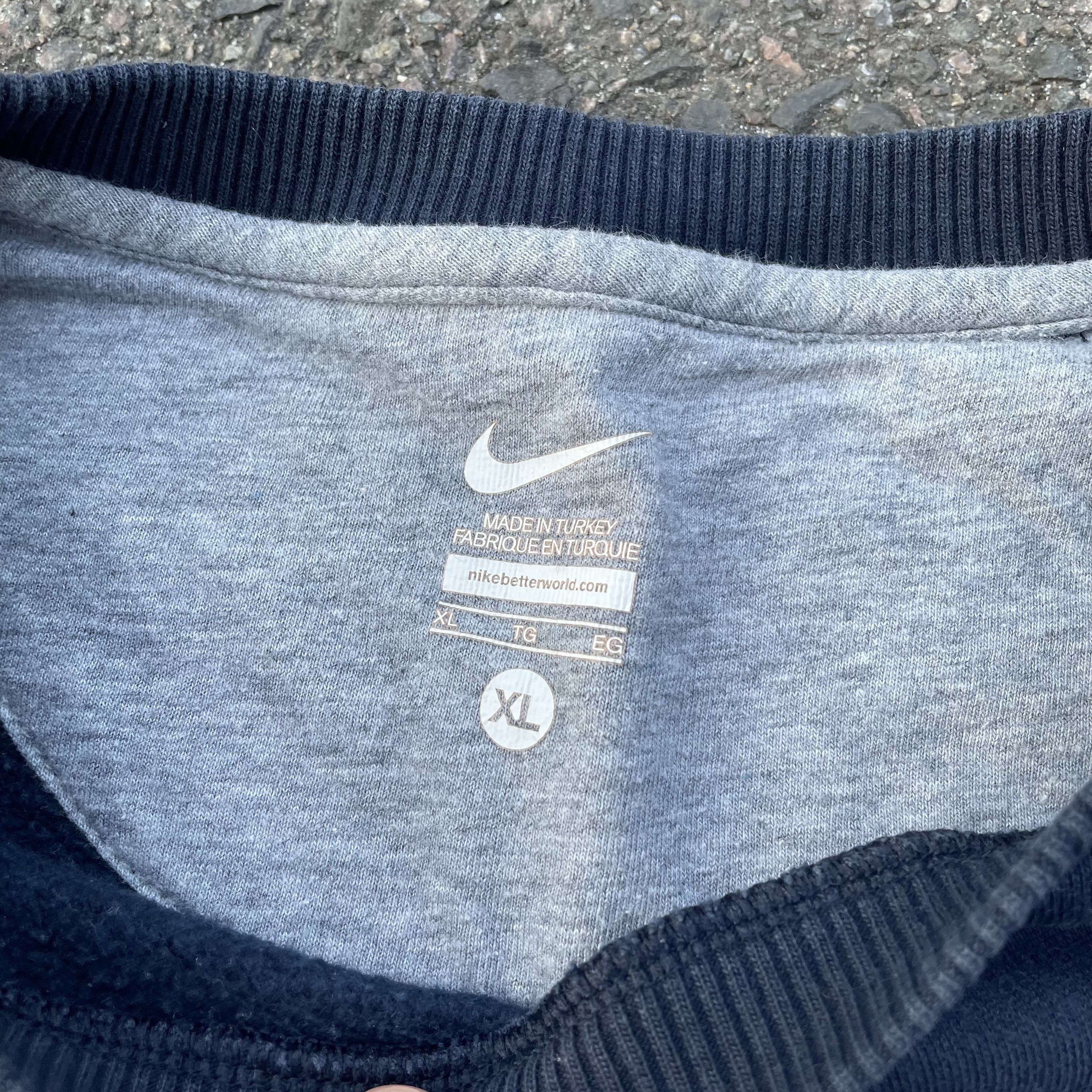Nike Custom Vintage Nike sweatshirt Skeleton art grunge opium y2k Size US XL / EU 56 / 4 - 7 Thumbnail